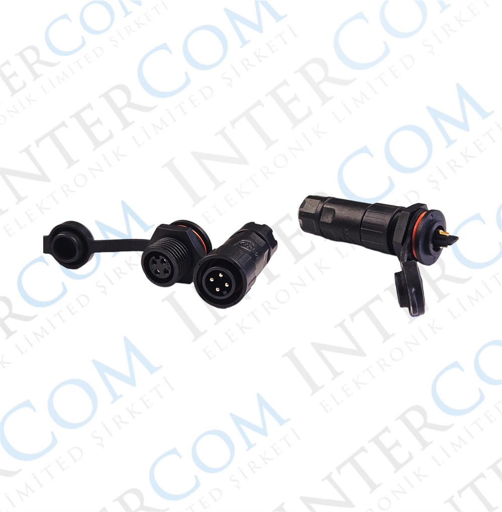 IC-266M 16MM SU GEÇİRMEZ KONNEKTOR ŞASE SEYYAR TAKIM