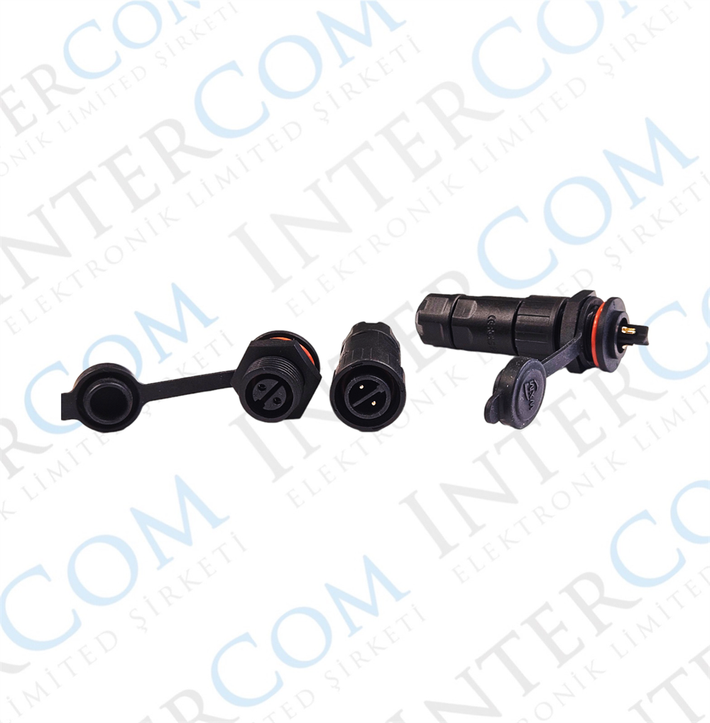 IC-266M 16MM SU GEÇİRMEZ KONNEKTOR ŞASE SEYYAR TAKIM