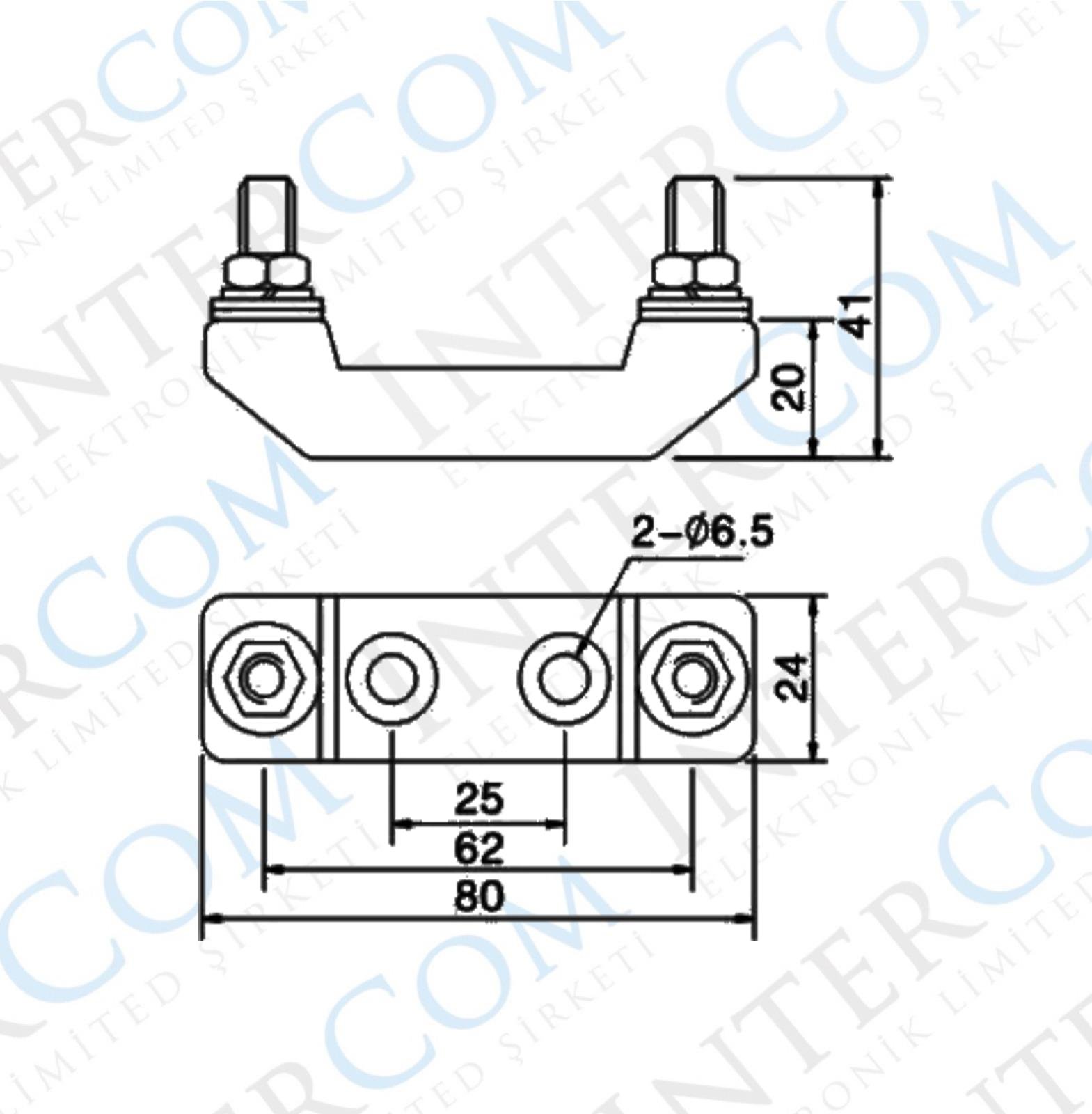 IC-271F-HC ANL FORKLİFT SİGORTA YUVASI SERAMİK