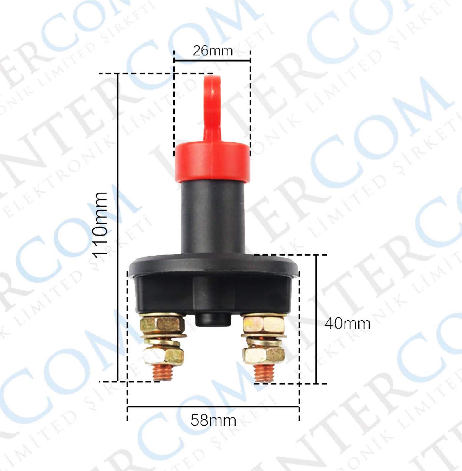 IC-275 DEVRE KESİCİ 100A 2P M10