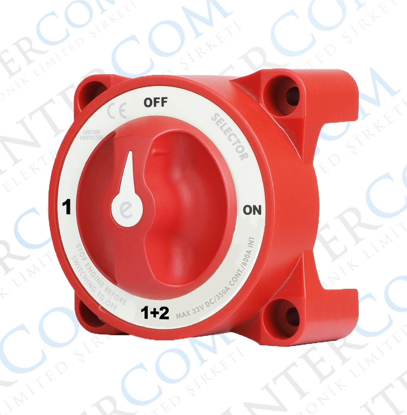 IC-275E-2 AKÜ ŞALTERİ 350A 3P 1+2 ÇİFT DEVRELİ