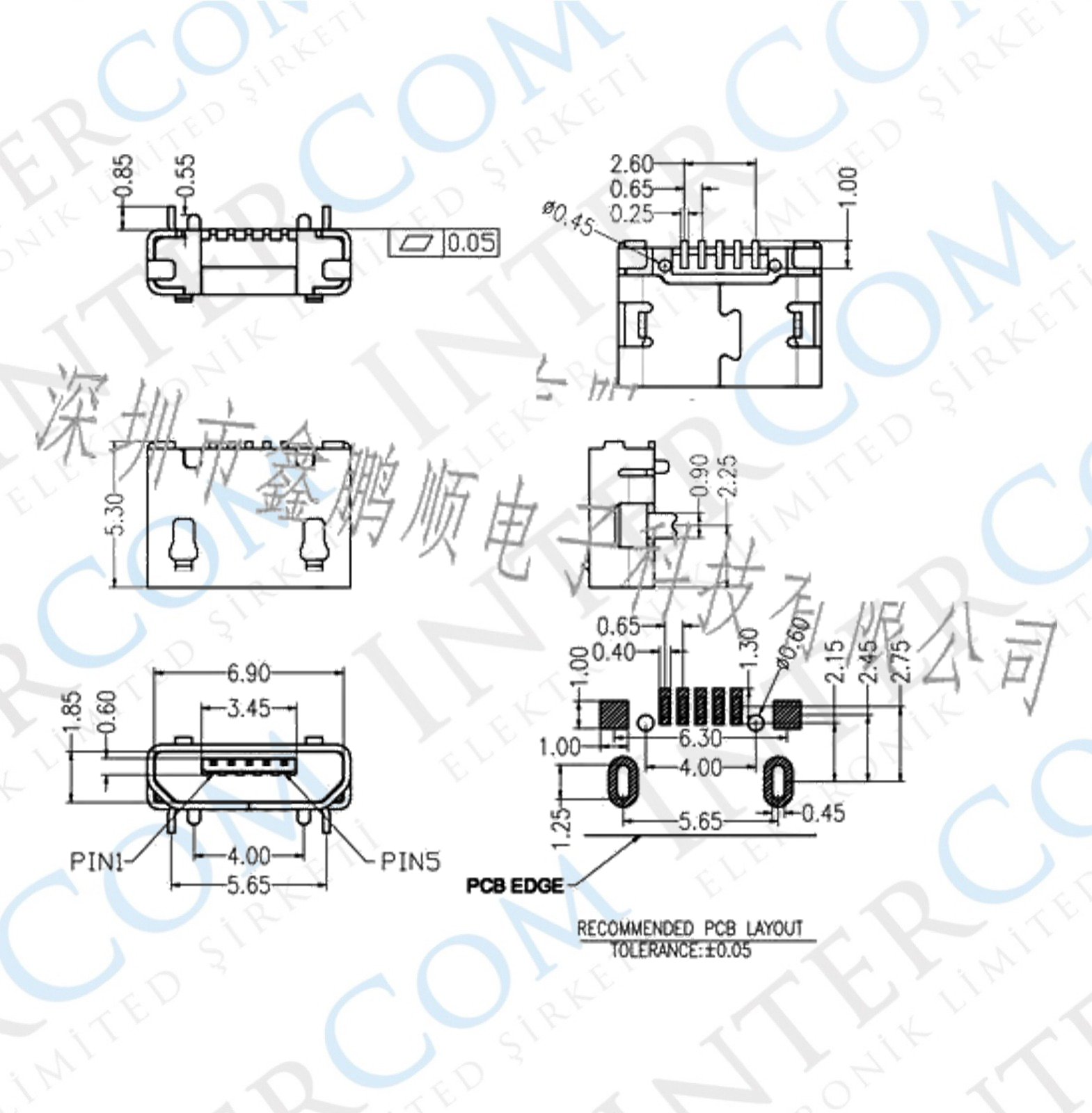 IC266A-2 Mikro USB