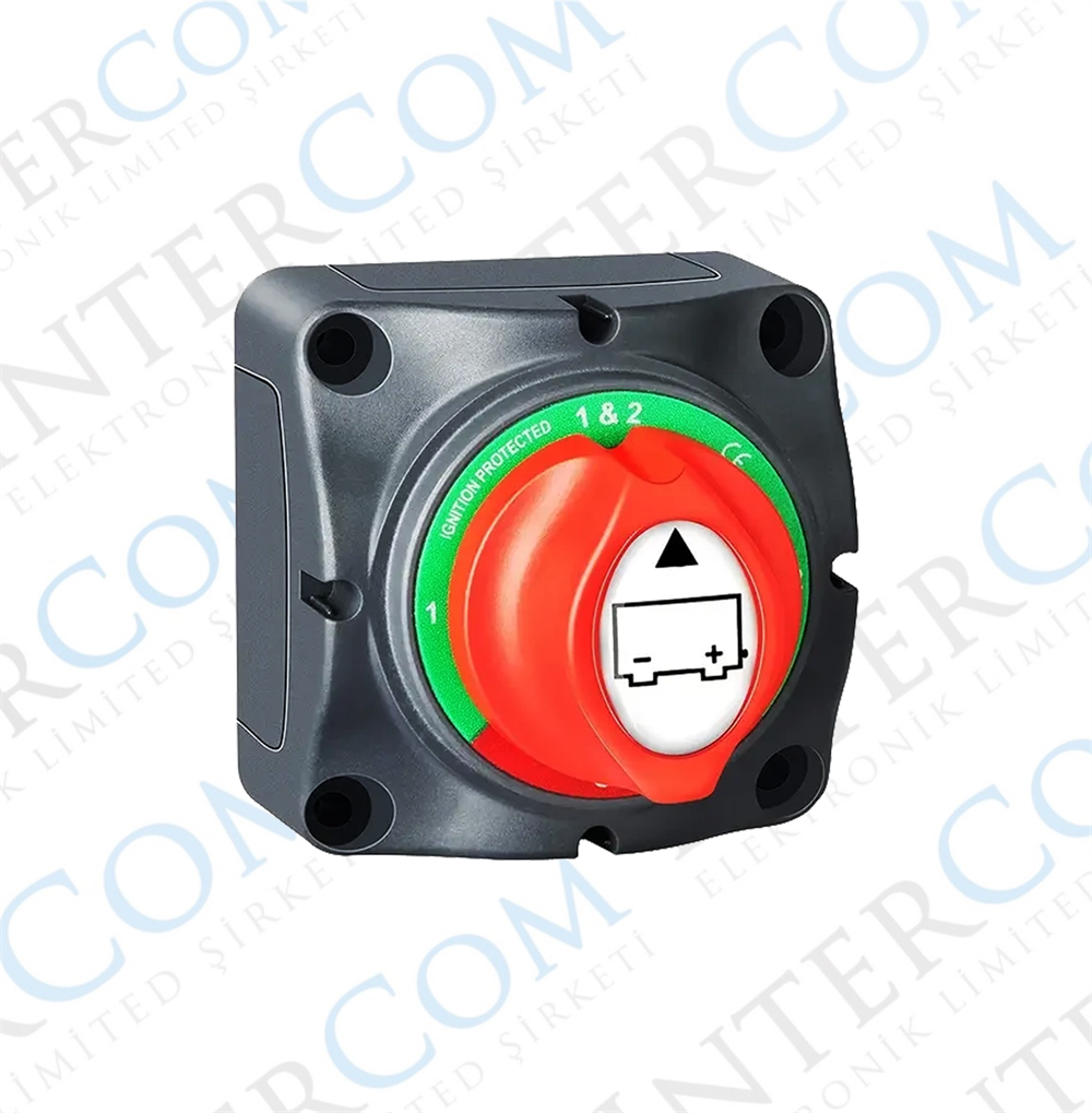 IC275A-2  AKÜ ŞALTERİ 275A 3P 12-24V 1+2 ÇİFT DEVRELİ 
