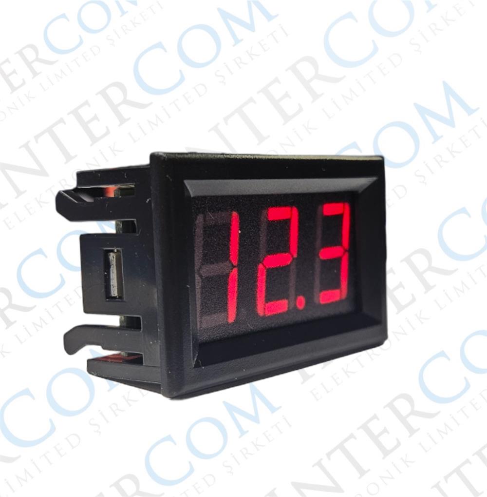 IC278-2	DİJİTAL VOLTMETRE DC 0-100V 3P 