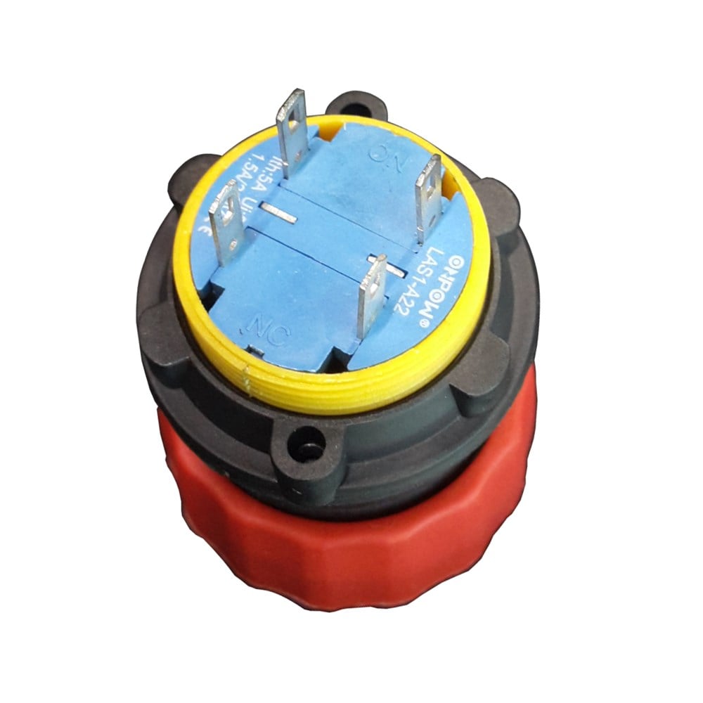 LAS1-APY-11TS 22mm Acil-Stop Bas-Çevir 1NO/1NC
