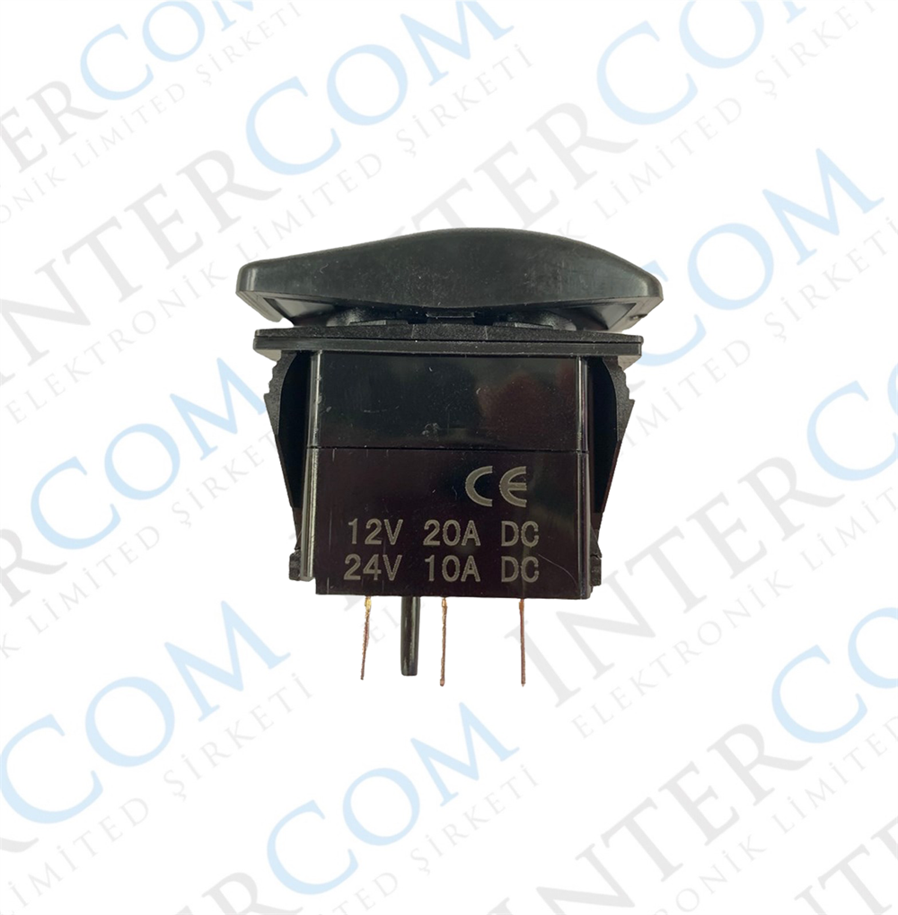 MARİN SWITCH 3P ON-OFF-ON 12-24V LEDSİZ IC134M-N5