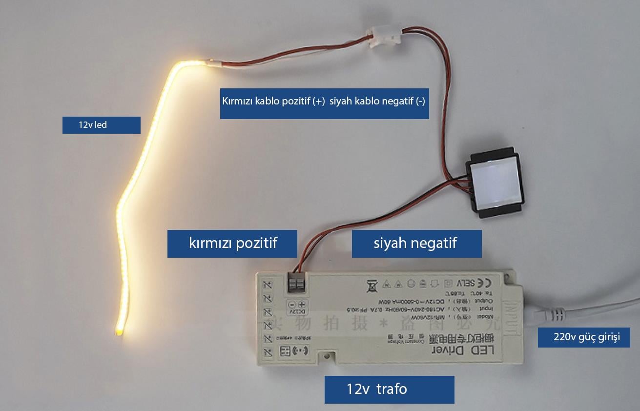 TOUCH SWITCH DOKUNMATİK AÇ-KAPA KUTULU