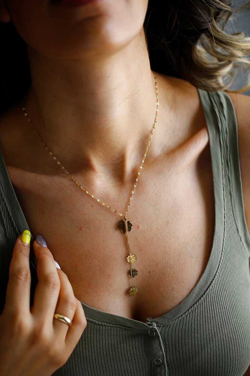 Çelik Yıldız Kolye