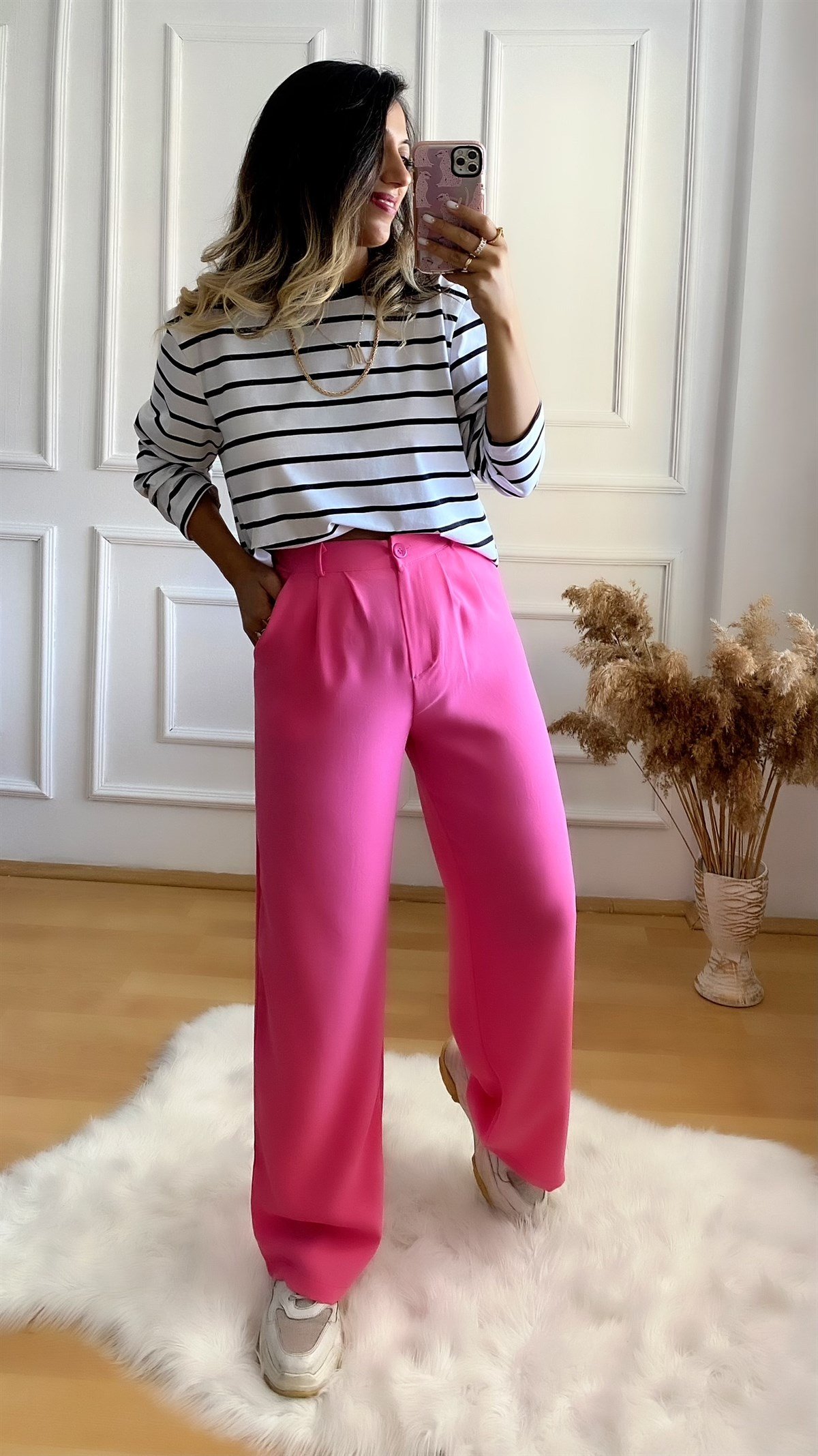 Çizgili Sweat