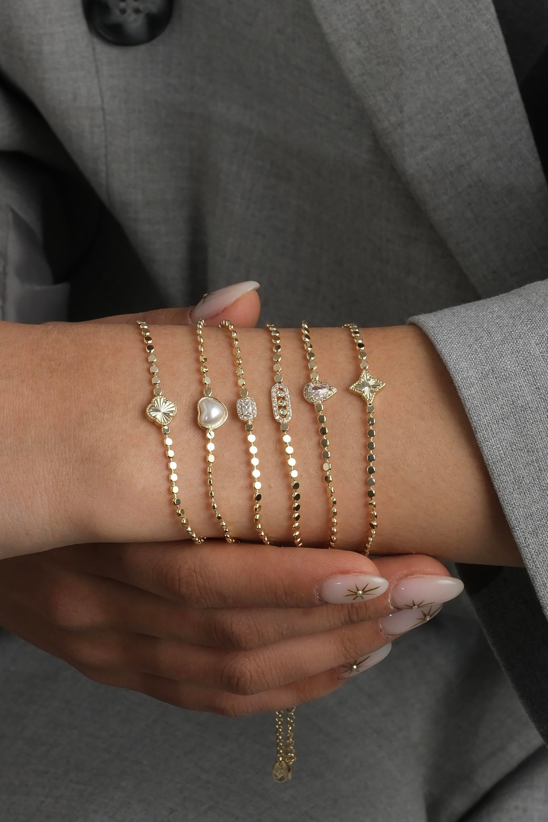 Ezme Figür Bileklik Seti