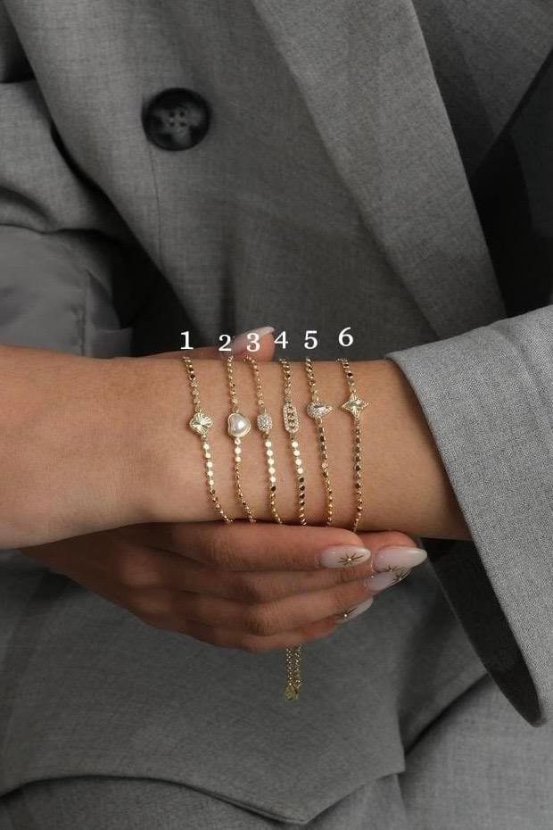 Ezme Figür Bileklik Seti