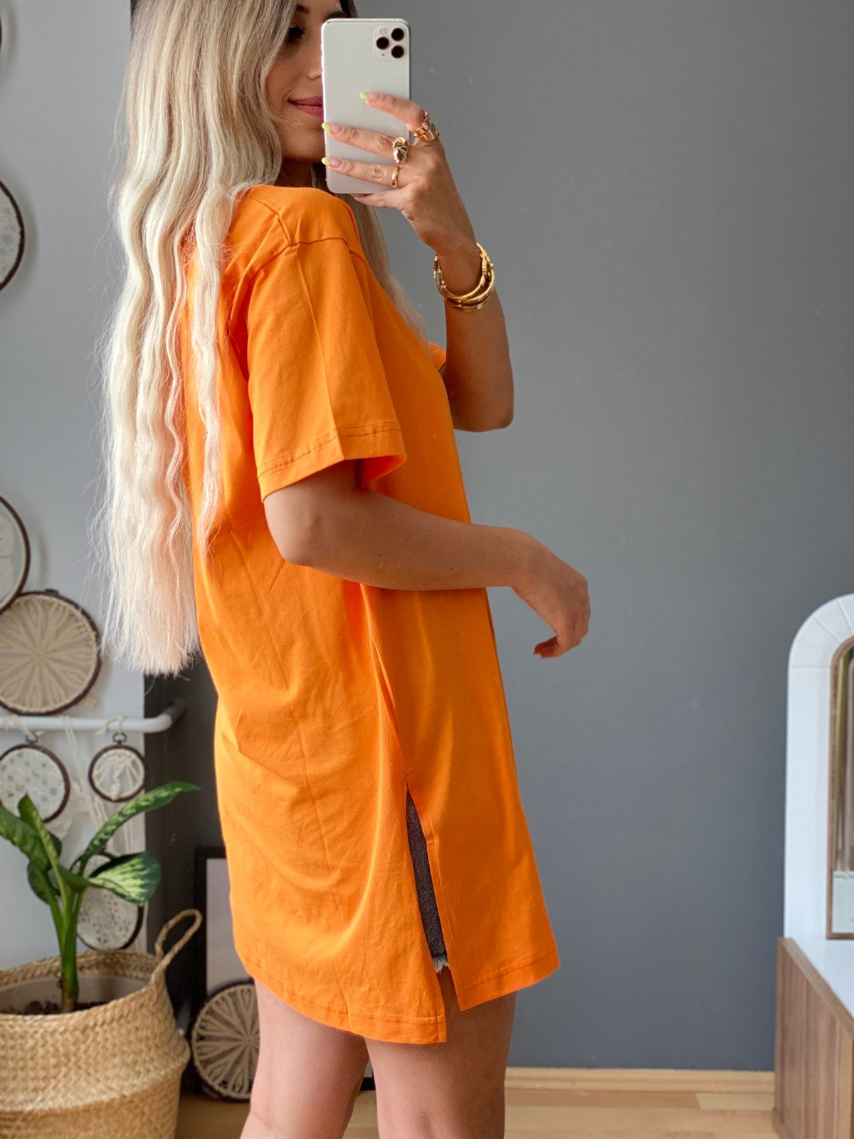 YandanYırtmaçlı Tshirt