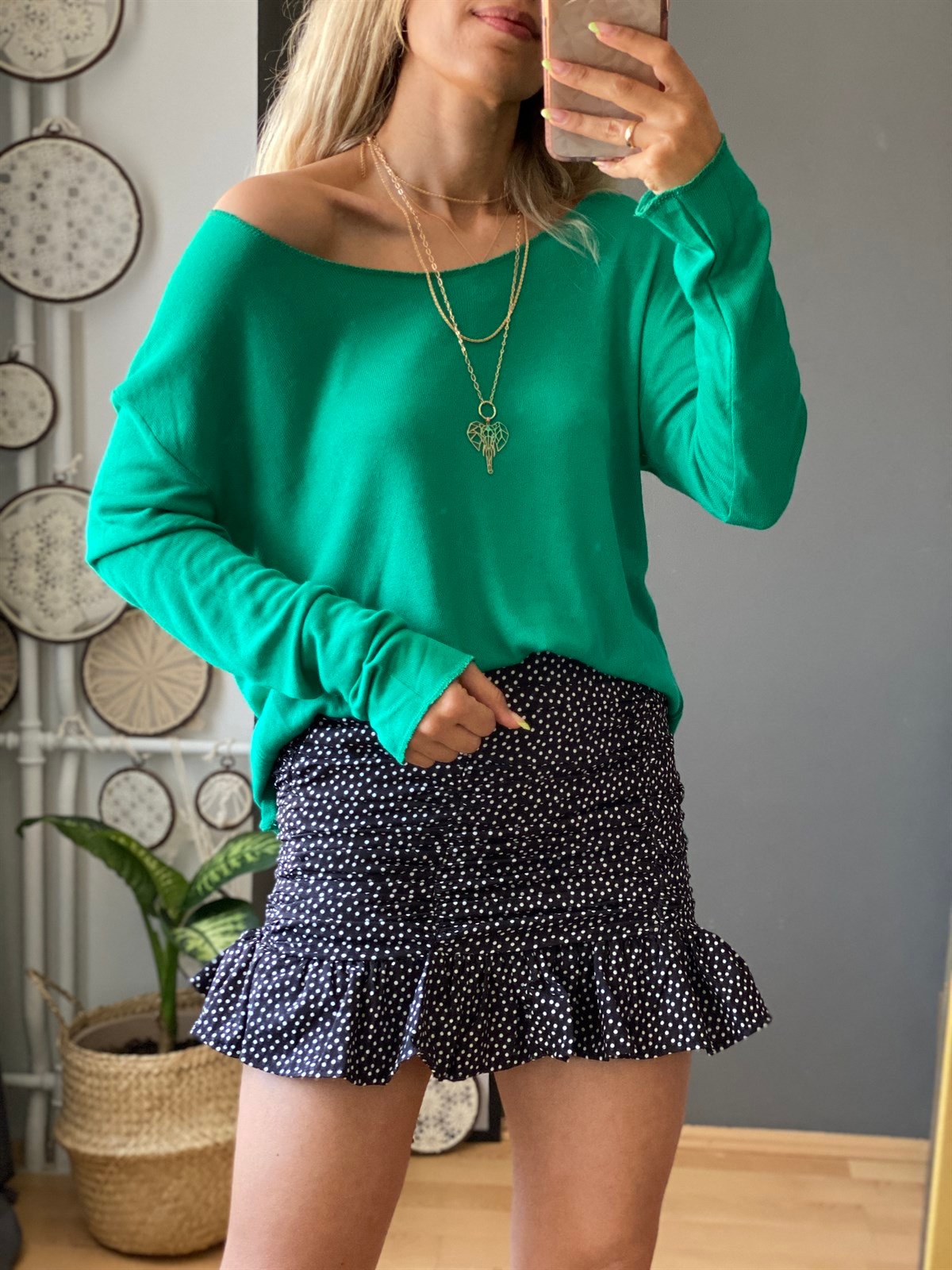 Yazlık Merserize Bluz