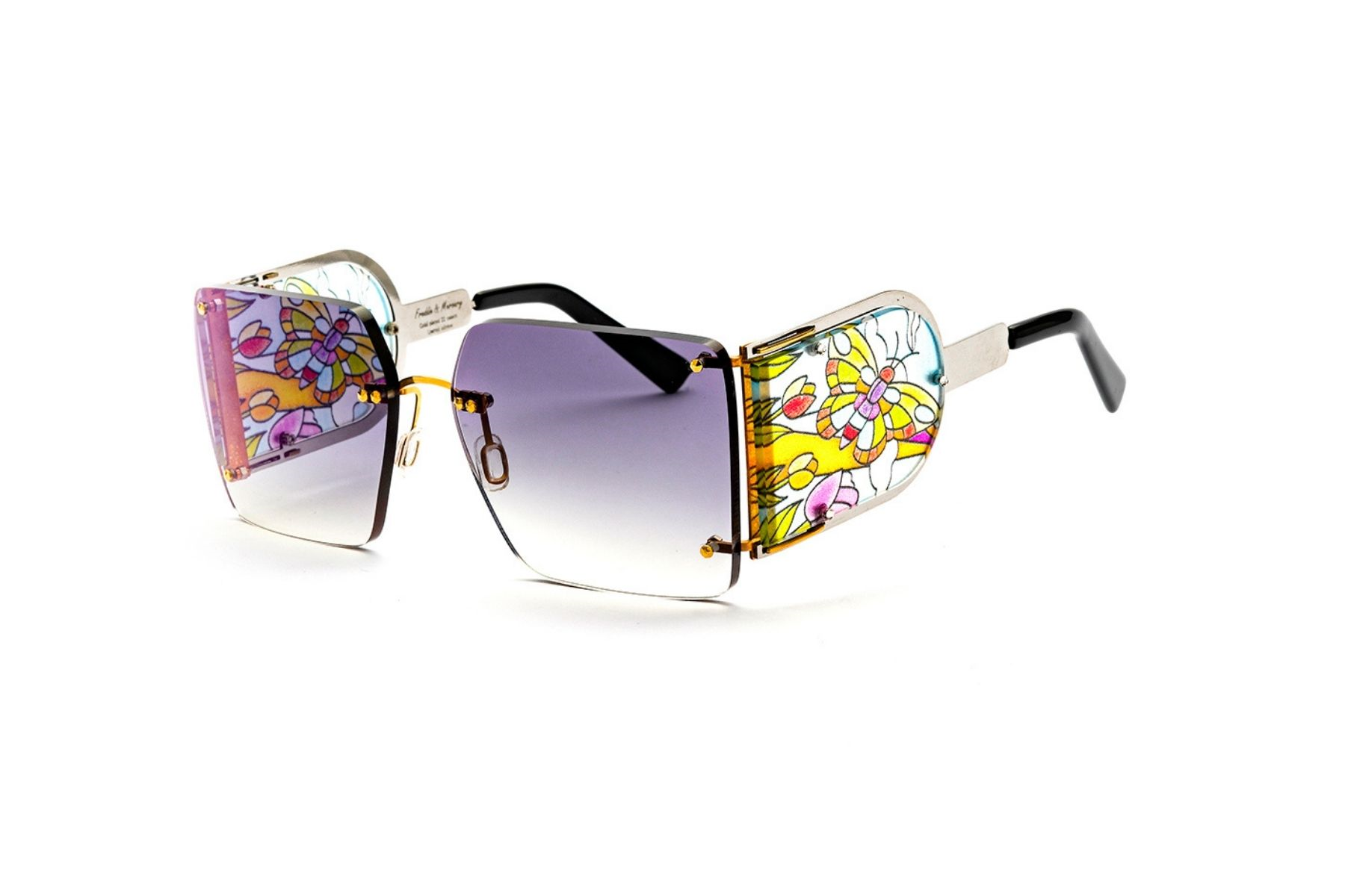 Freddie Mercury 1459 BUTERFLY MOTİF GLD SMK 60