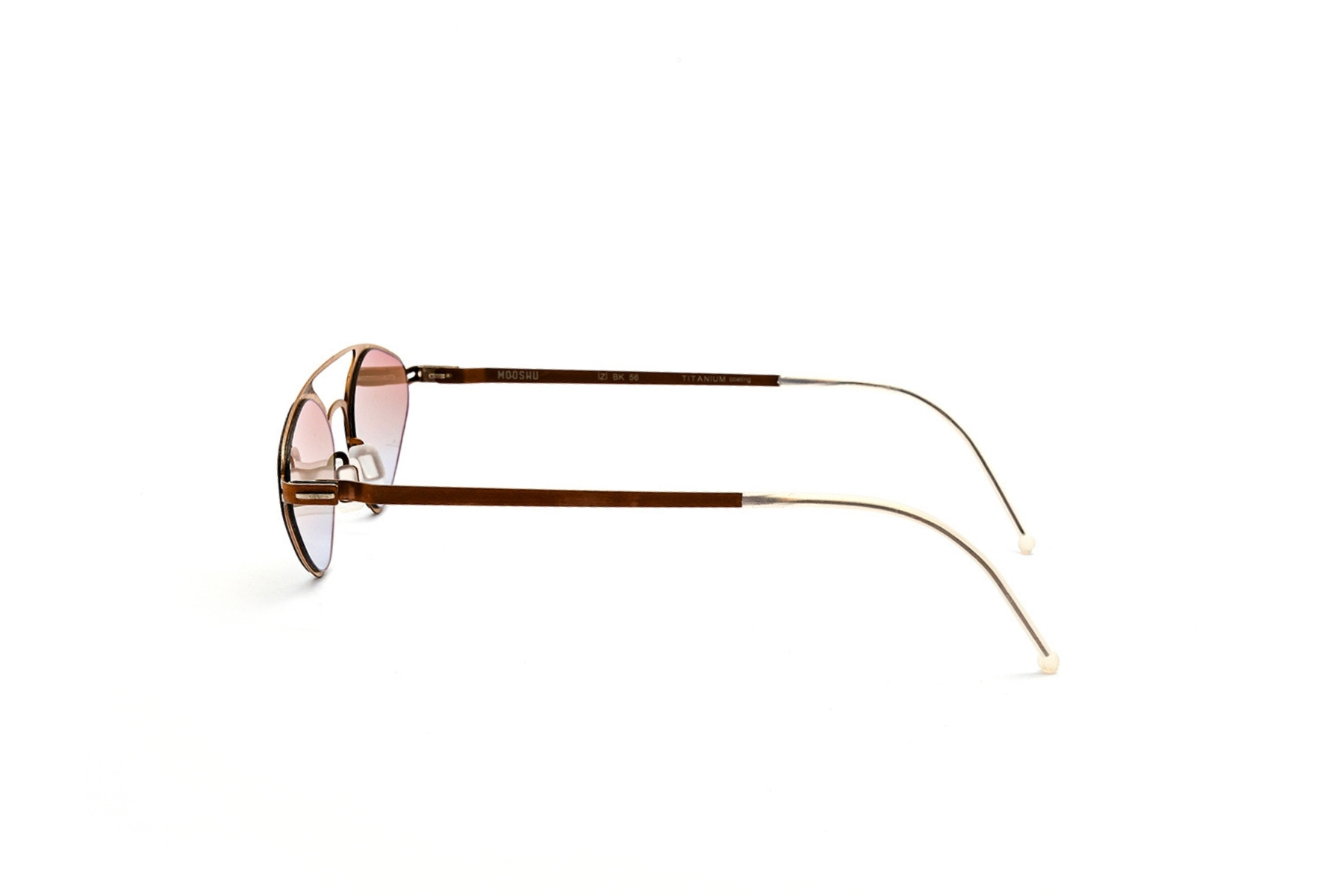 Mooshu İZİ  BAKIR BK 56 KAHVE FÜME Unisex Güneş Gözlüğü