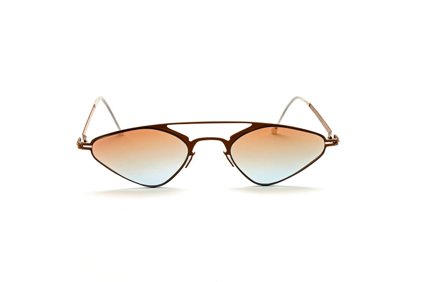 Mooshu İZİ  BAKIR BK 56 KAHVE FÜME Unisex Güneş Gözlüğü