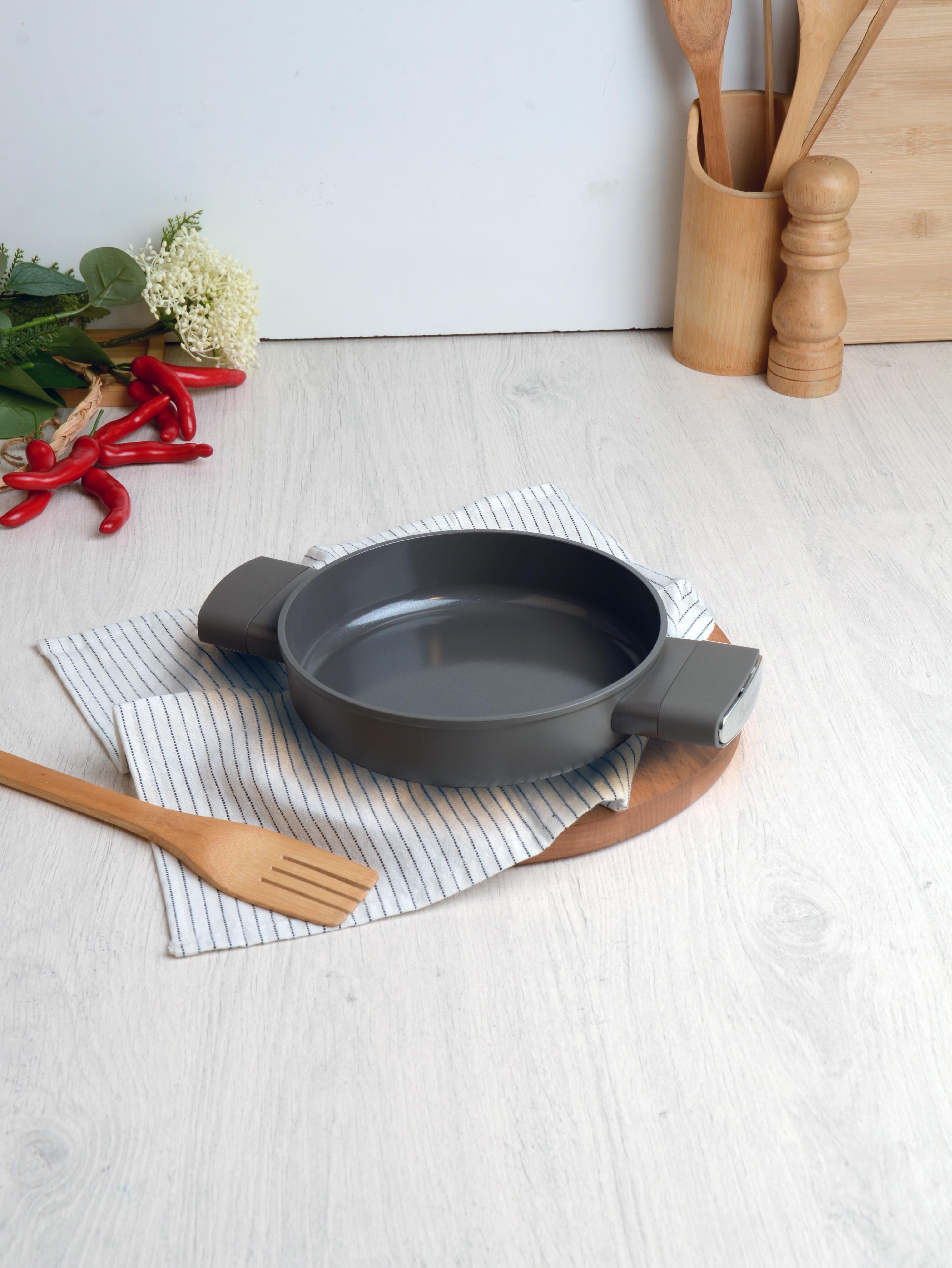 BELARİVA-18 CM GRİ SİLİKON SAPLI SAHAN