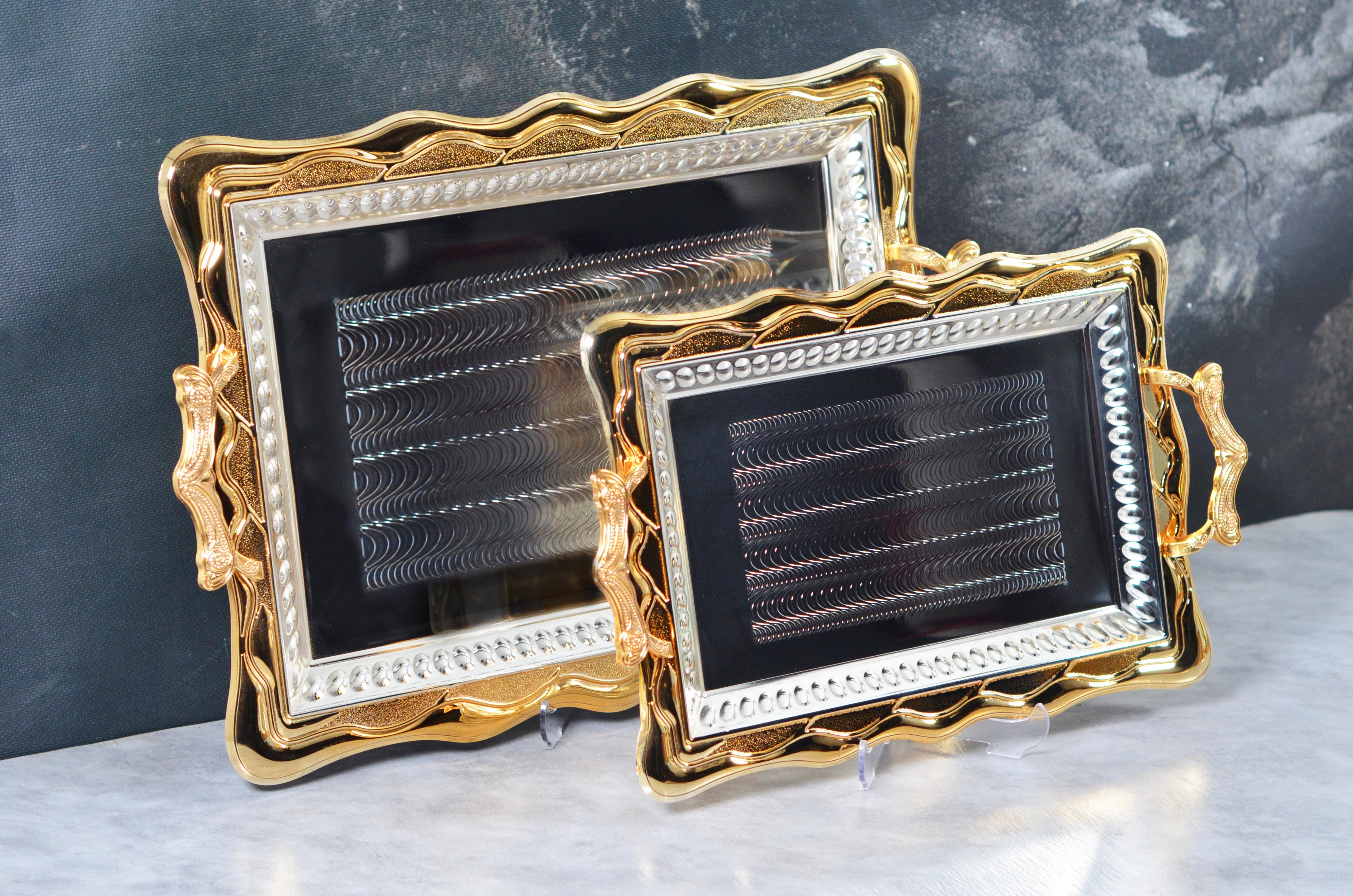 BELARİVA-LANCE 2'Lİ GÜMÜŞ & ALTIN TEPSİ