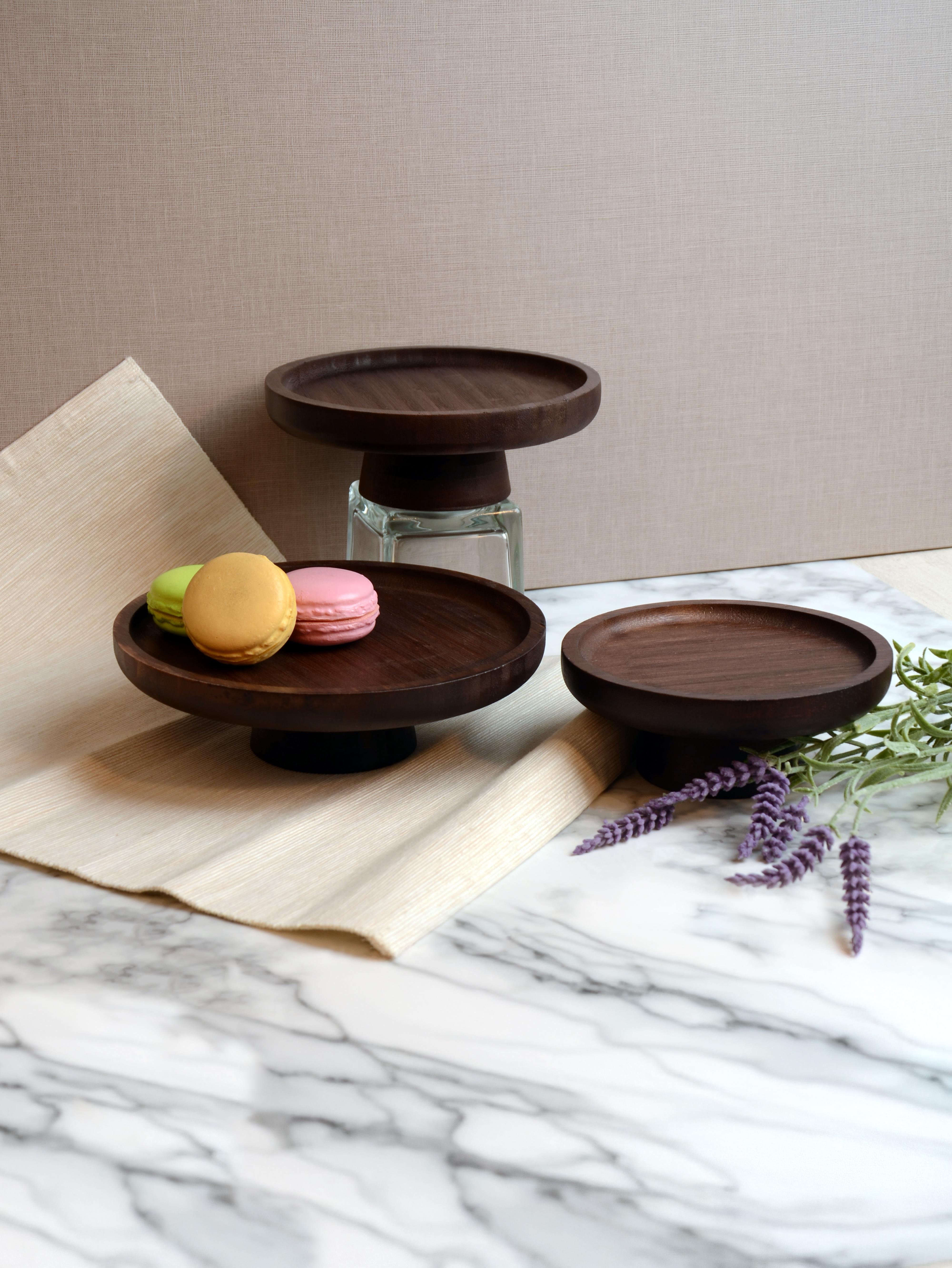 PAÇİ- 15 CM AKASYA AYAKLI SUNUMLUK