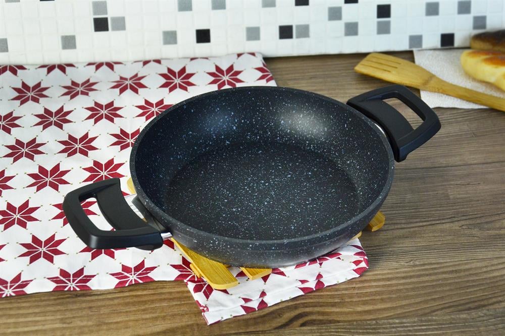 PAÇİ-22 CM MAT SİYAH GRANİT SAHAN