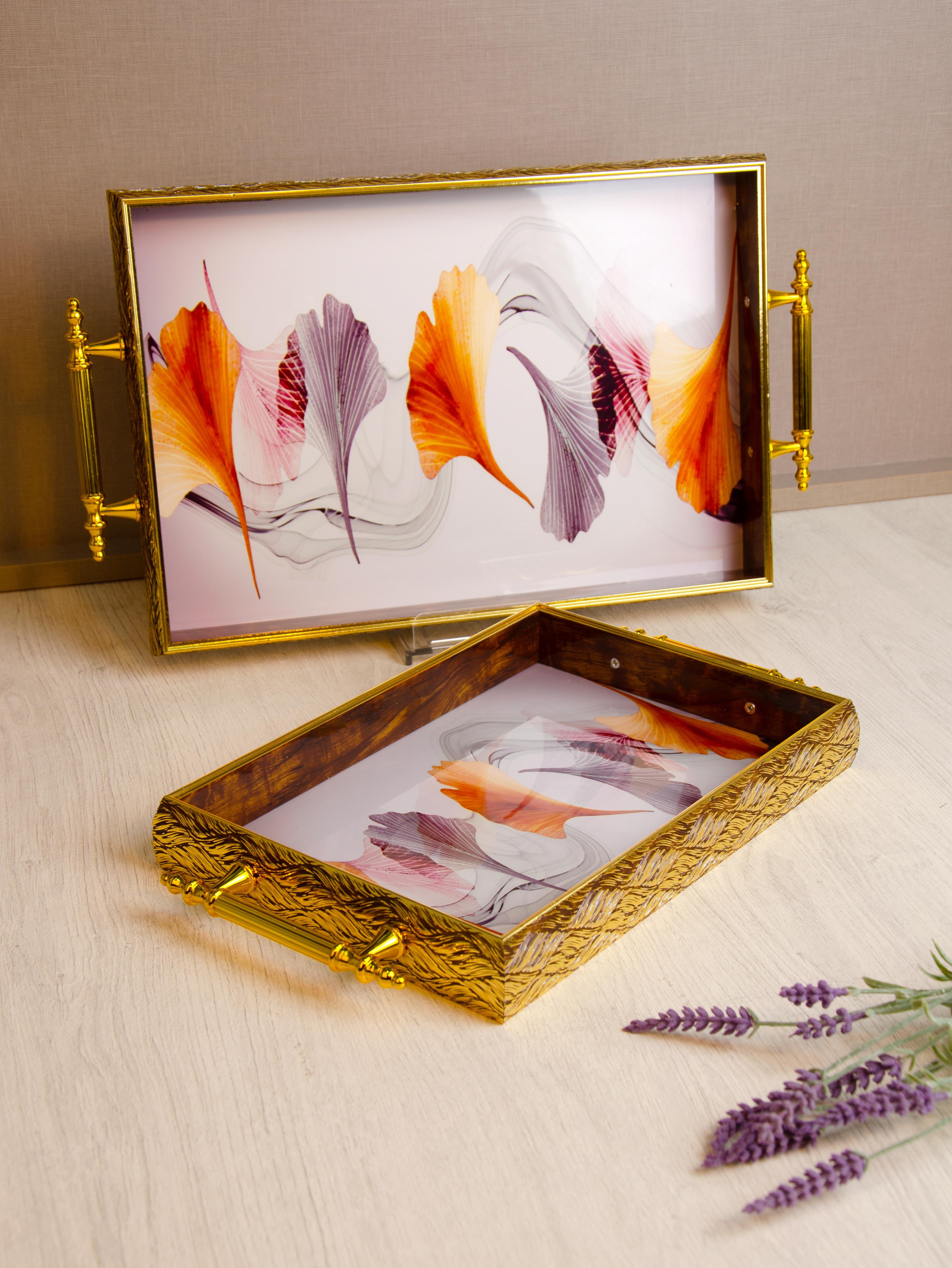 PAÇİ-2'Lİ DEKORATİF TEPSİ