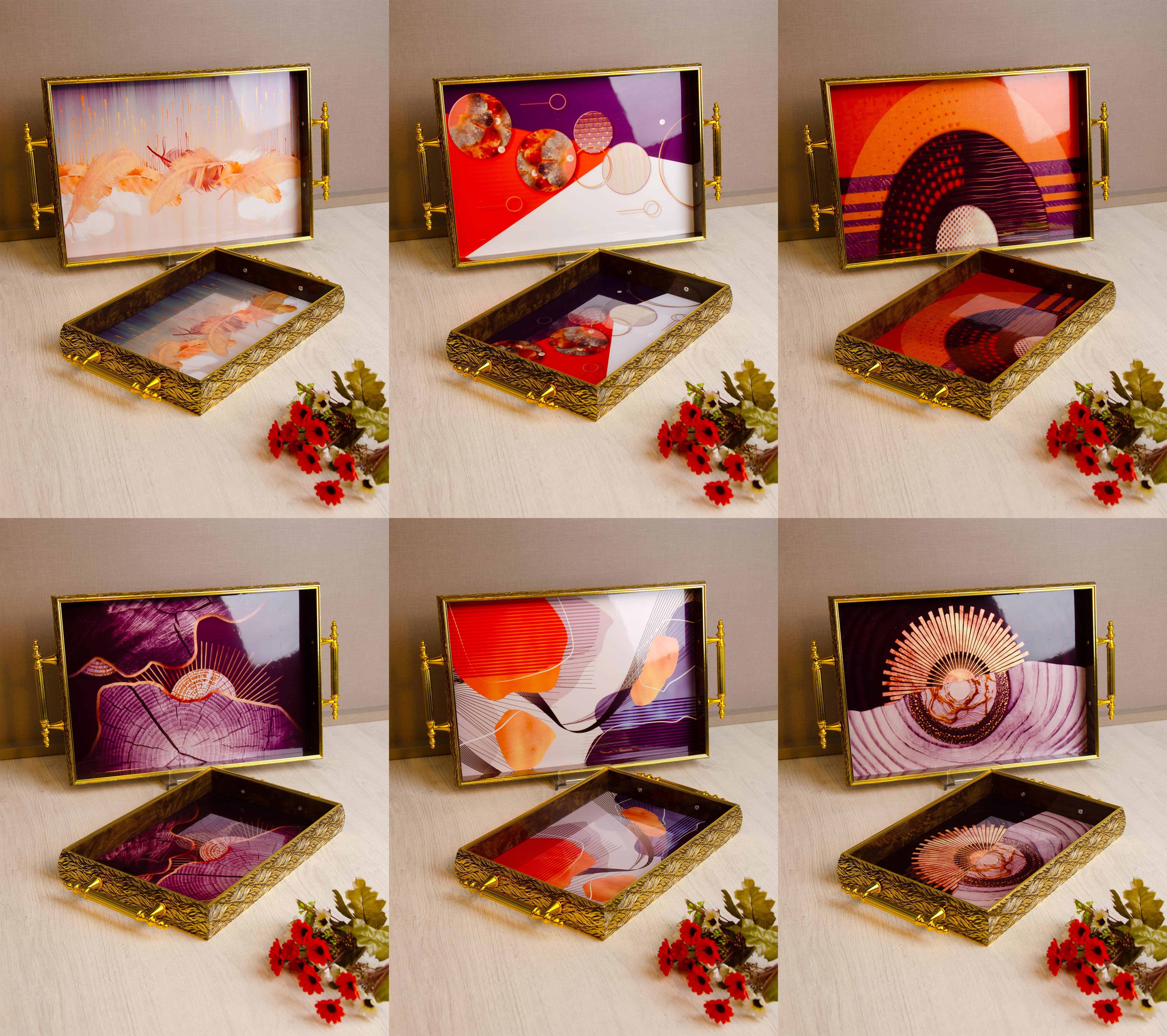 PAÇİ-2'Lİ DEKORATİF TEPSİ