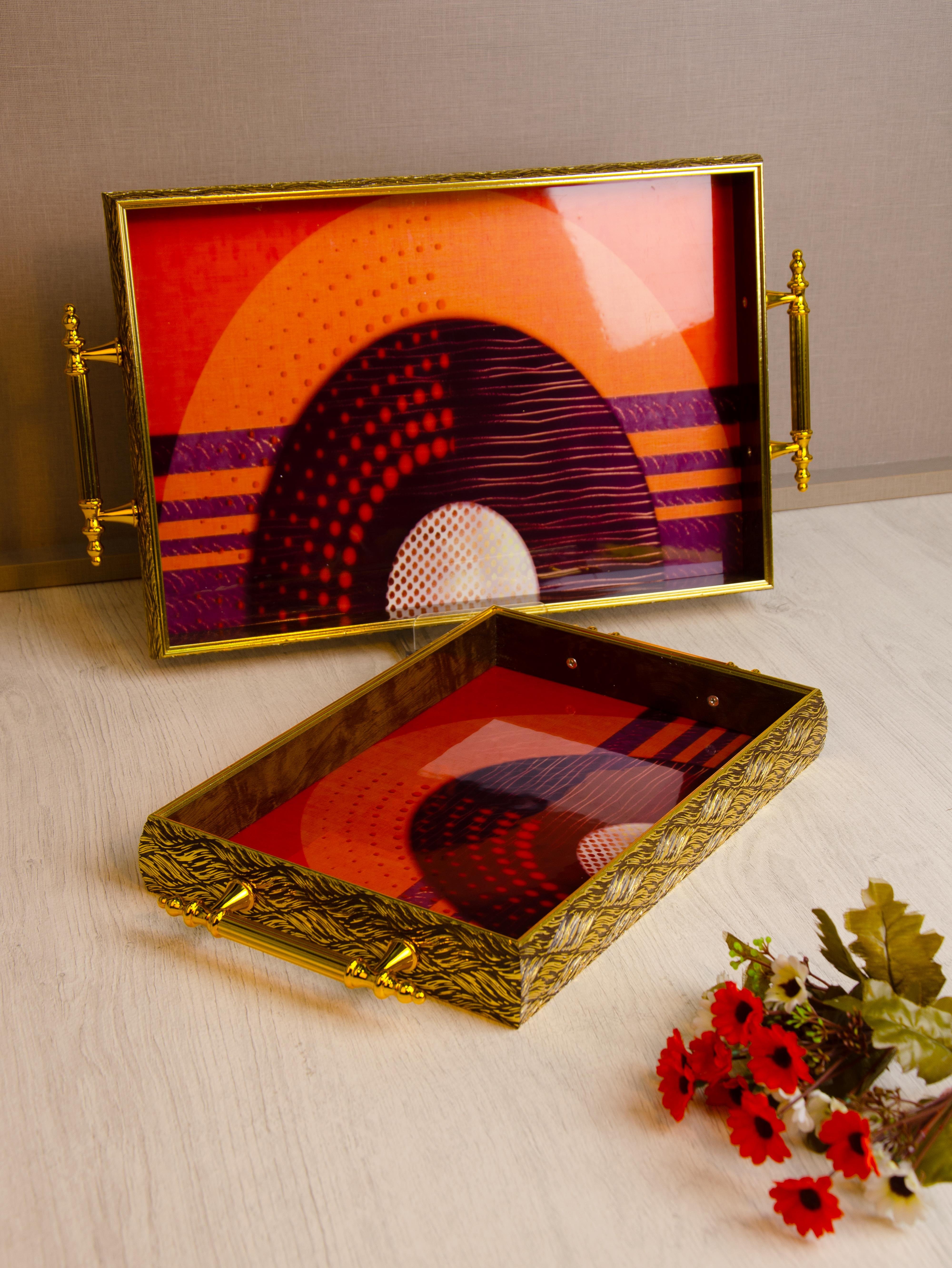 PAÇİ-2'Lİ DEKORATİF TEPSİ