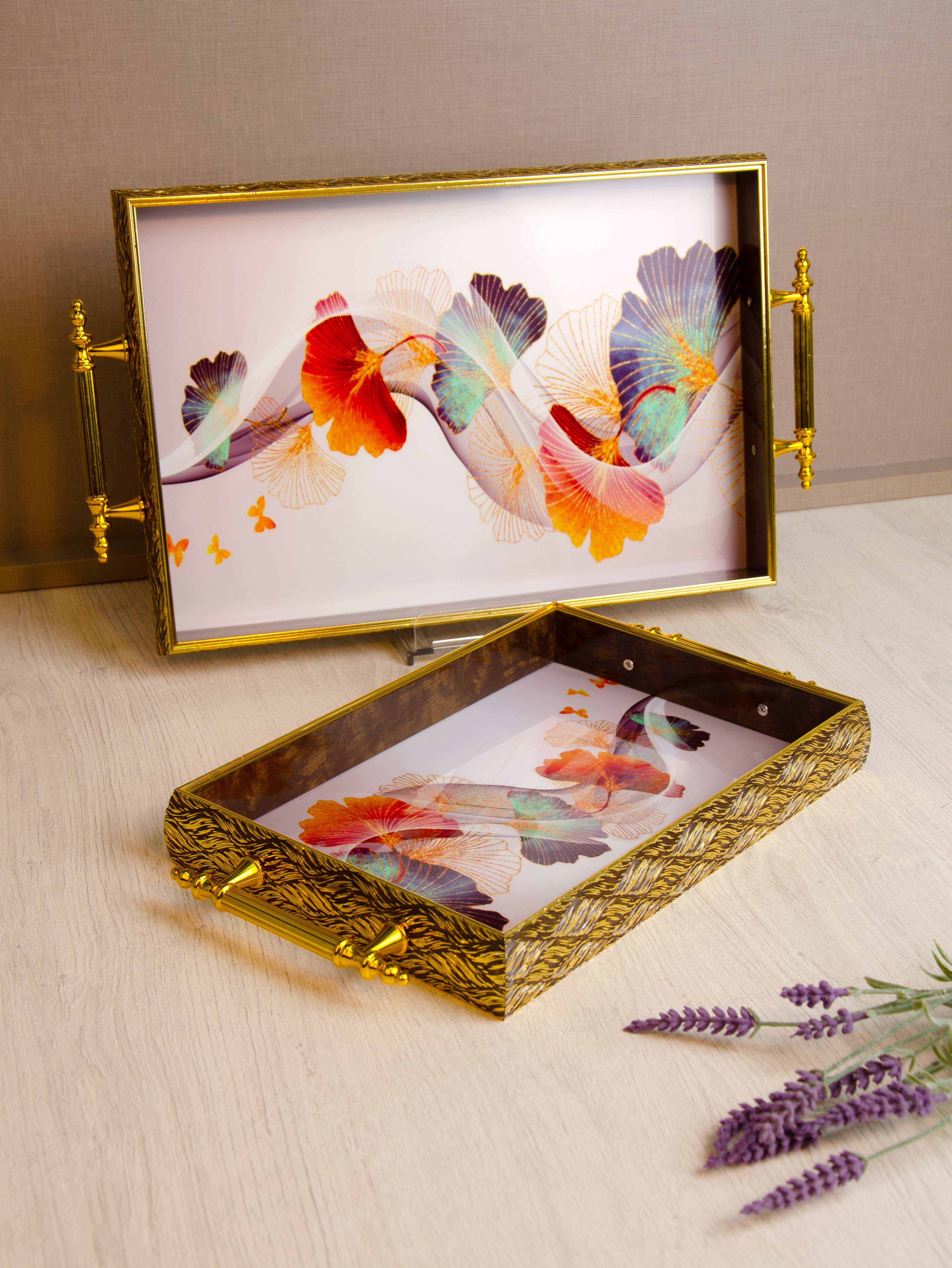 PAÇİ-2'Lİ DEKORATİF TEPSİ