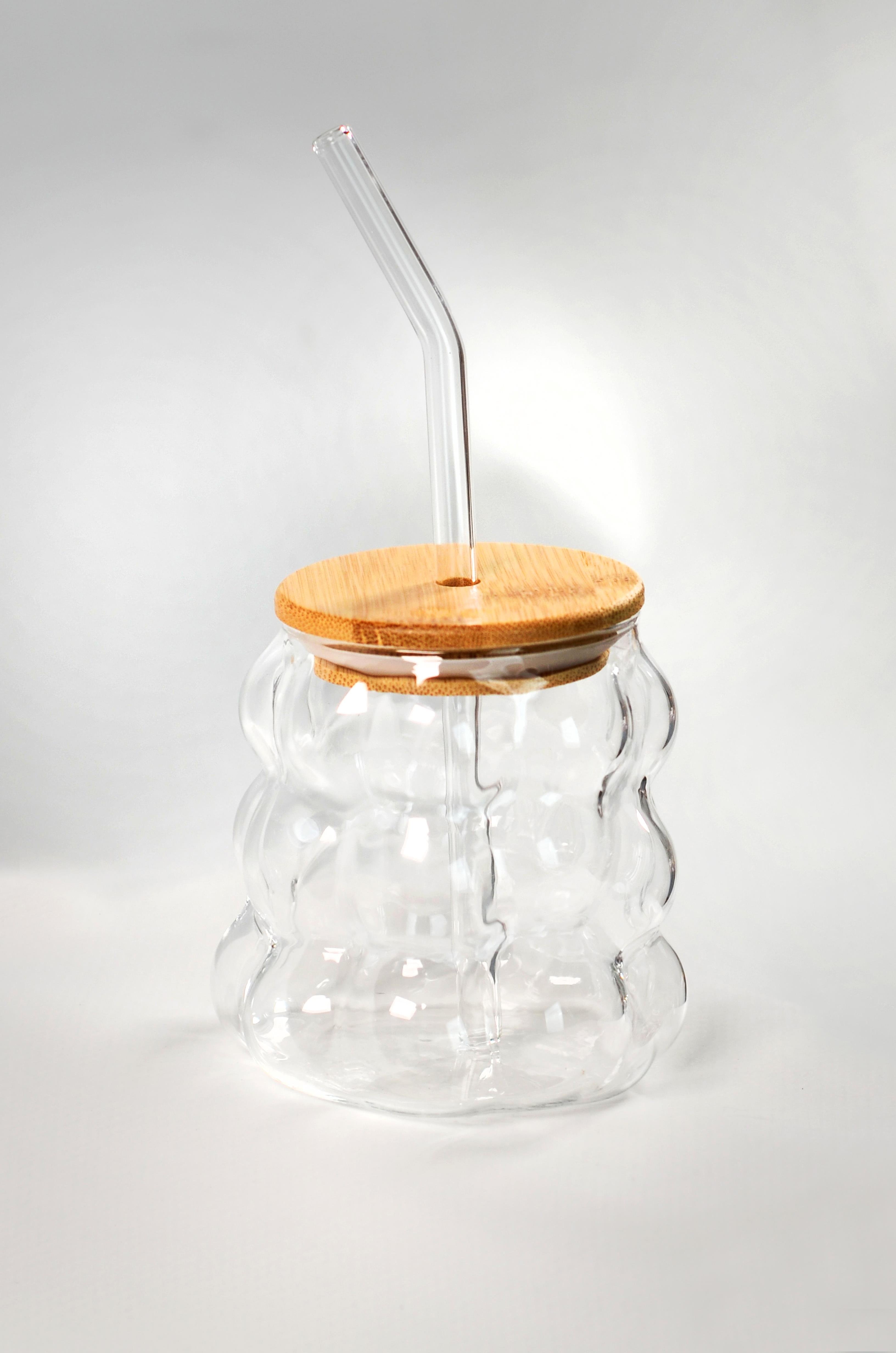 PAÇİ 300 ML ÜZÜM BAMBU KAPAKLI PİPETLİ KUPA