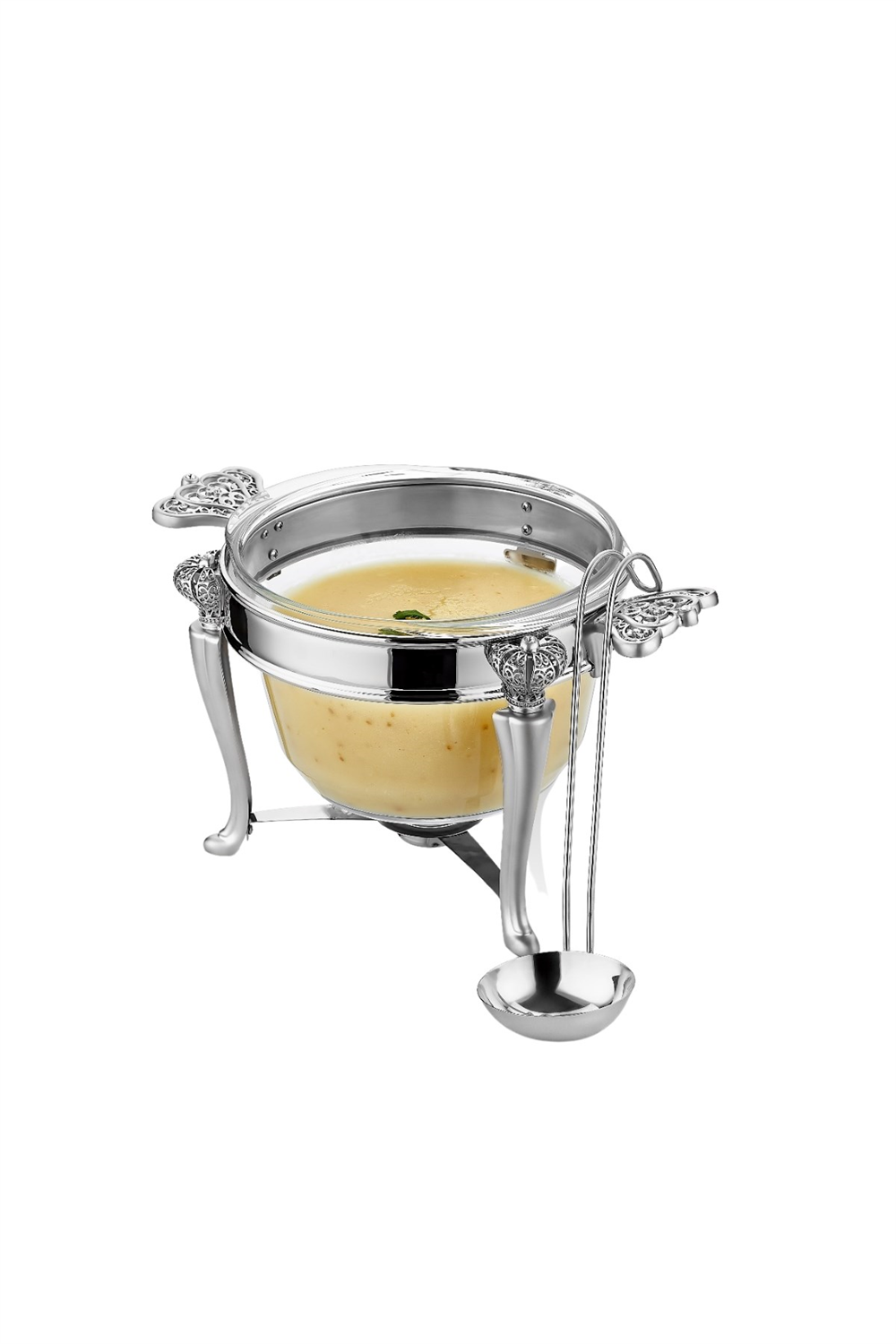 PAÇİ-4 LT YUVARLAK LÜX ISITMALI SERVİS TENCERESİ