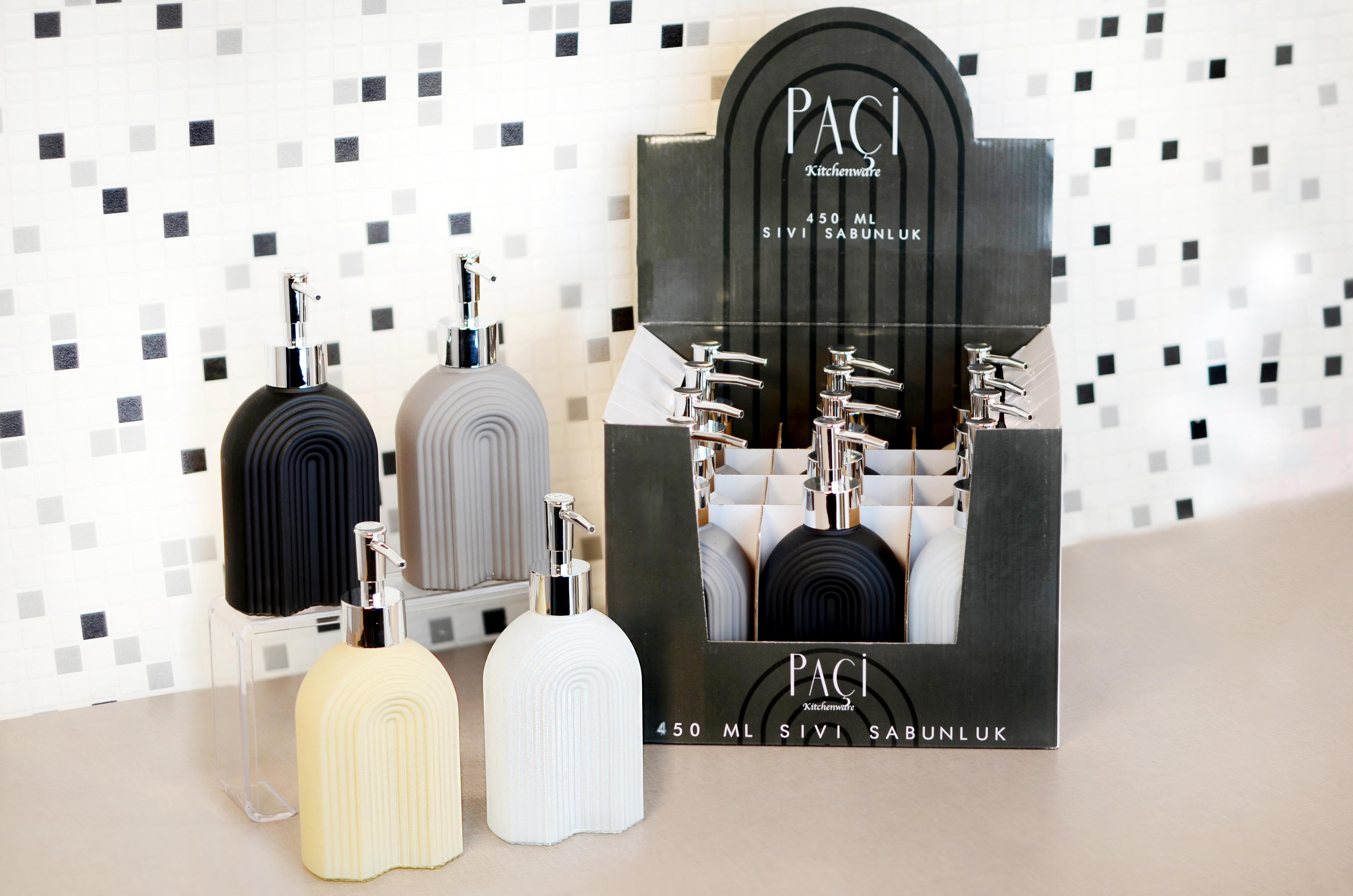 PAÇİ-450 ML RENKLİ SIVI SABUNLUK