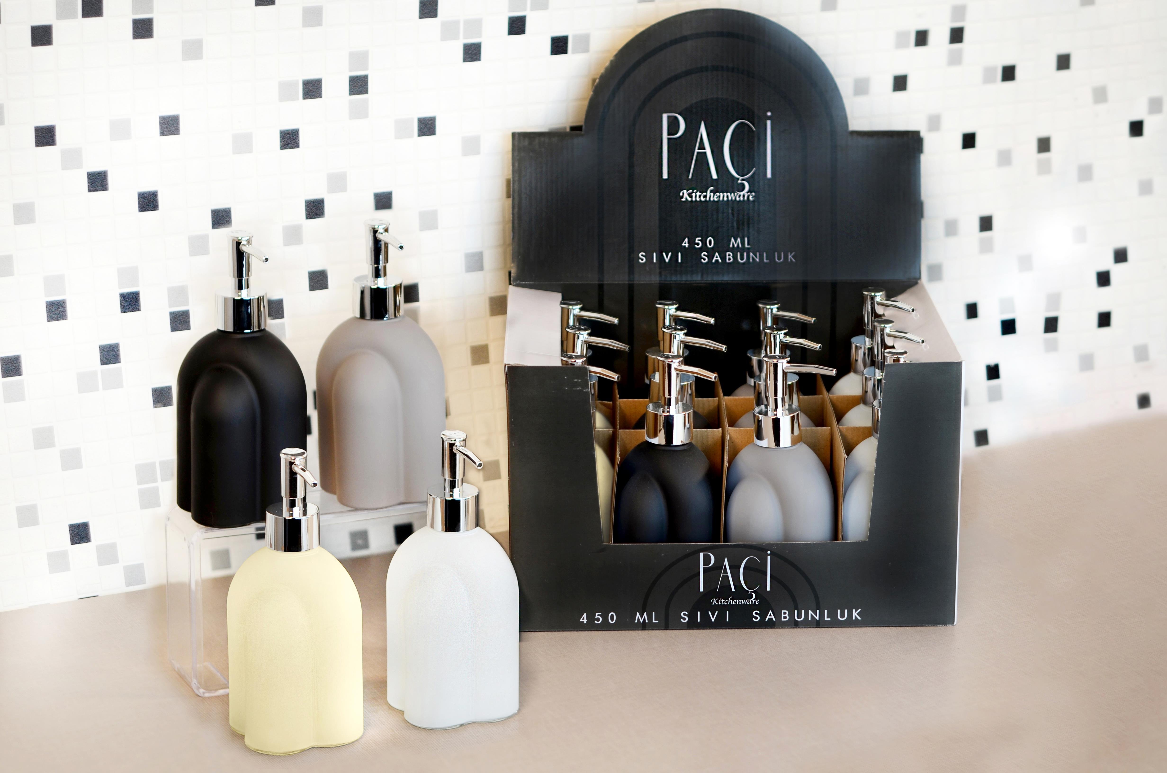 PAÇİ-450 ML RENKLİ SIVI SABUNLUK