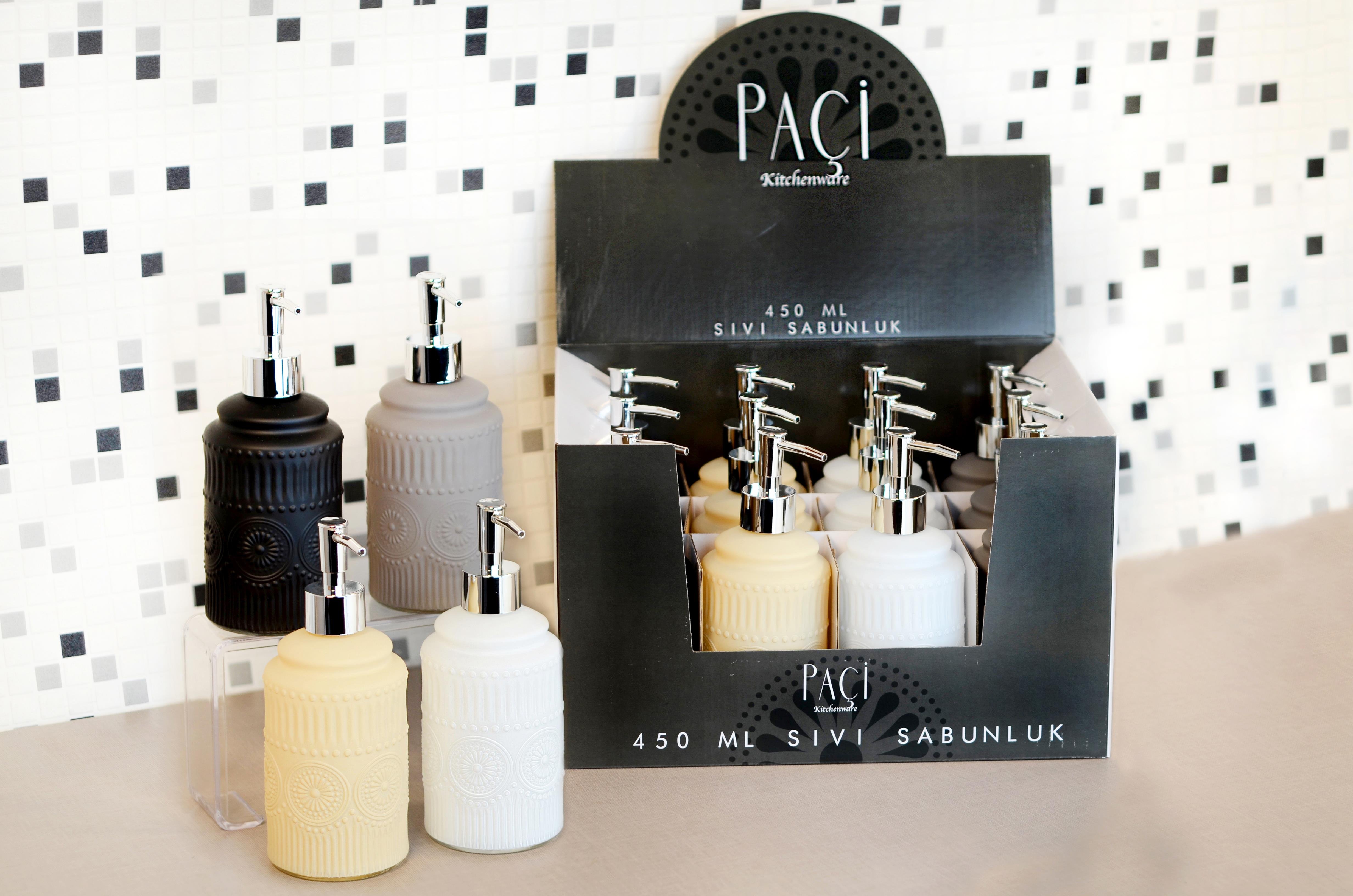 PAÇİ-450 ML RENKLİ SIVI SABUNLUK