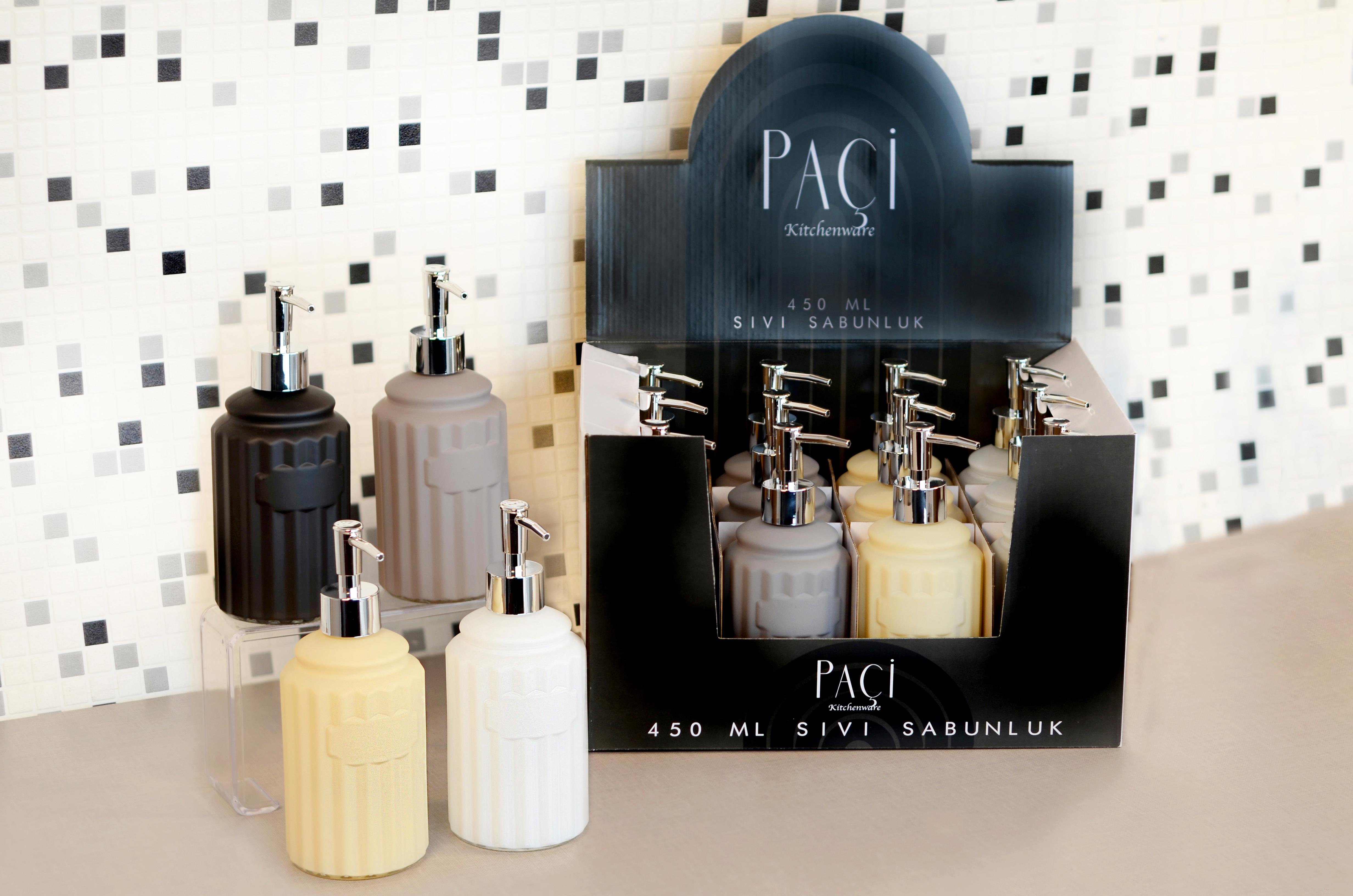 PAÇİ-450 ML RENKLİ SIVI SABUNLUK