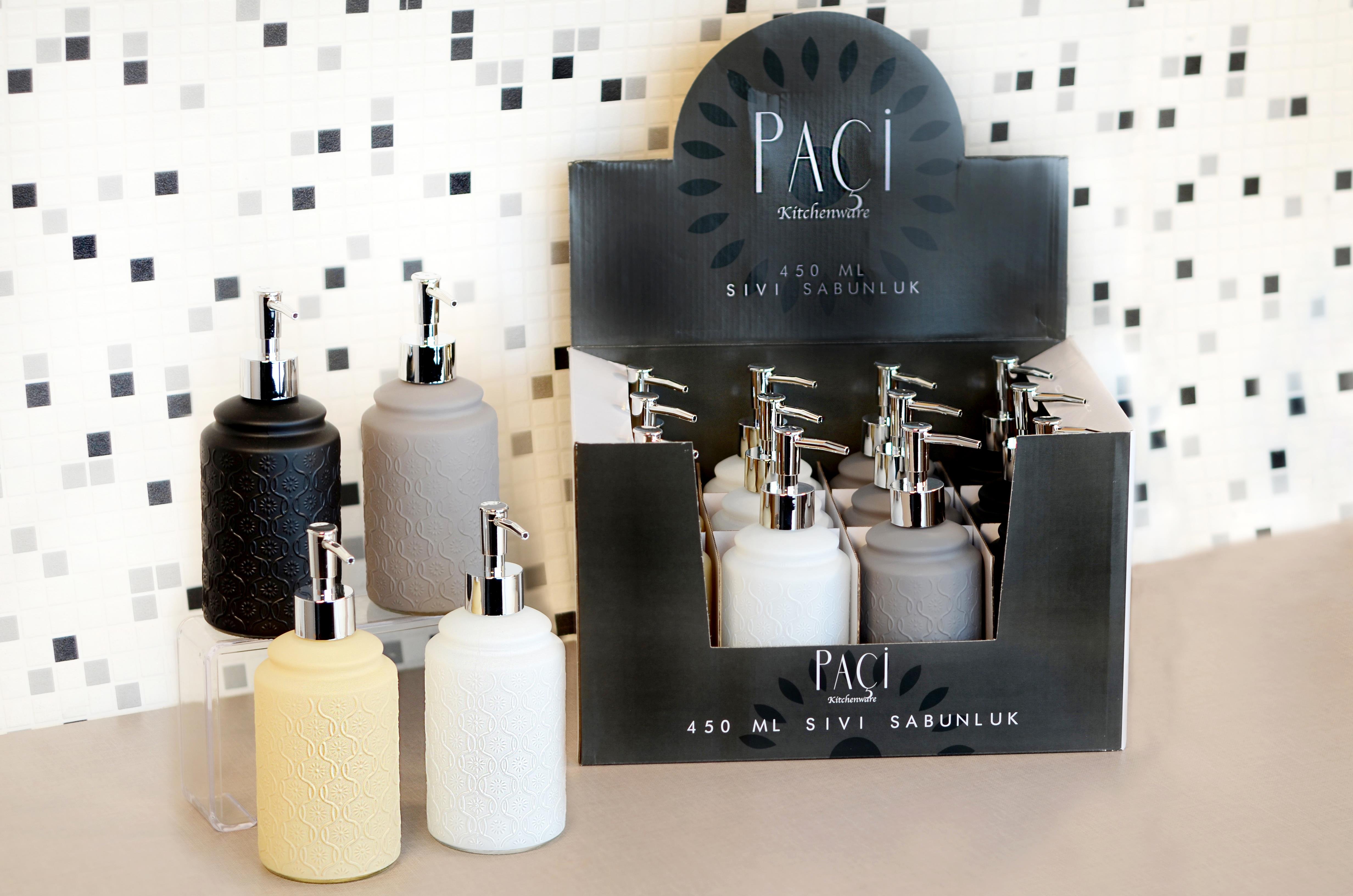 PAÇİ-450 ML RENKLİ SIVI SABUNLUK