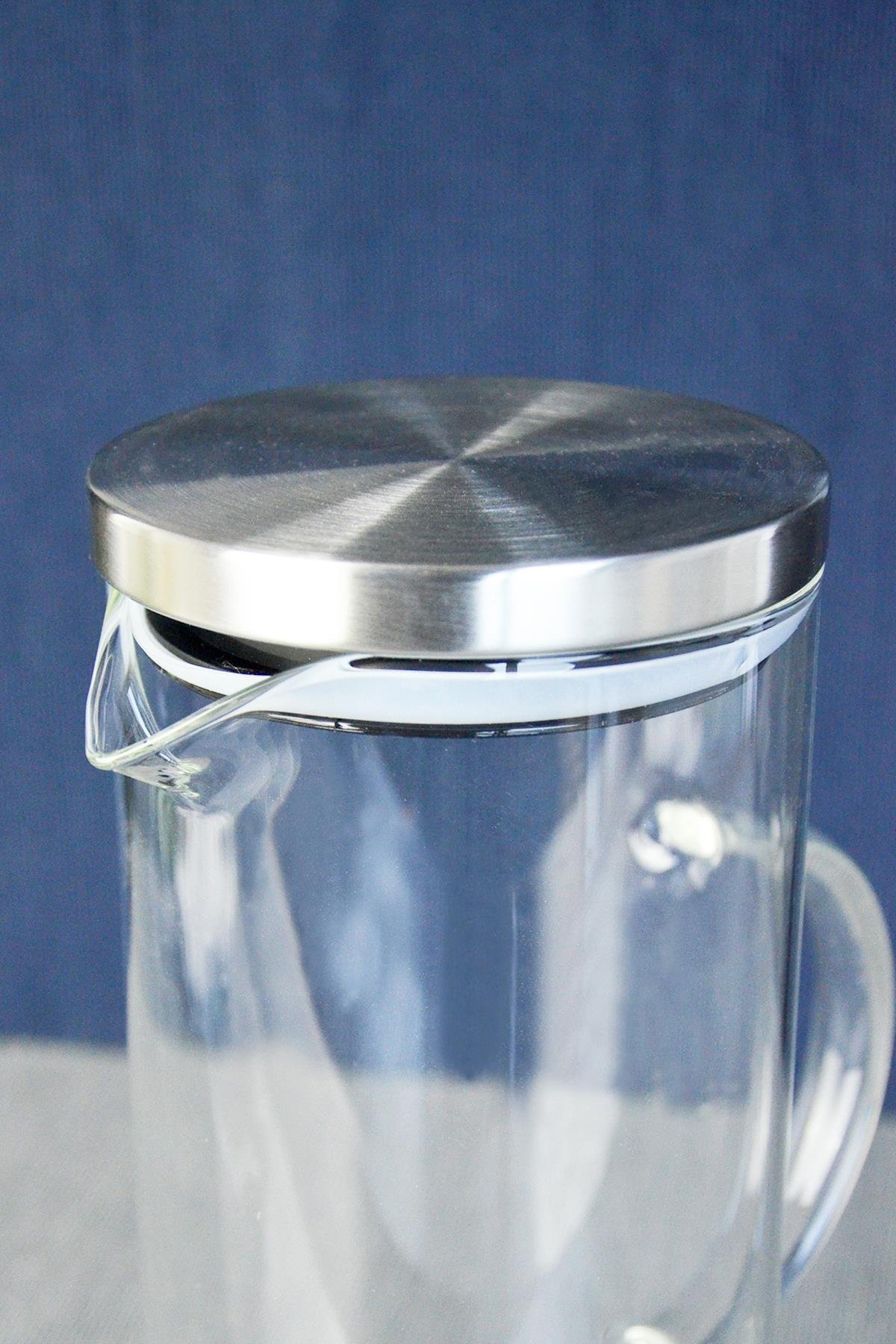 PAÇİ-ALİSA 1500 ML METAL KAPAK CAM SÜRAHİ