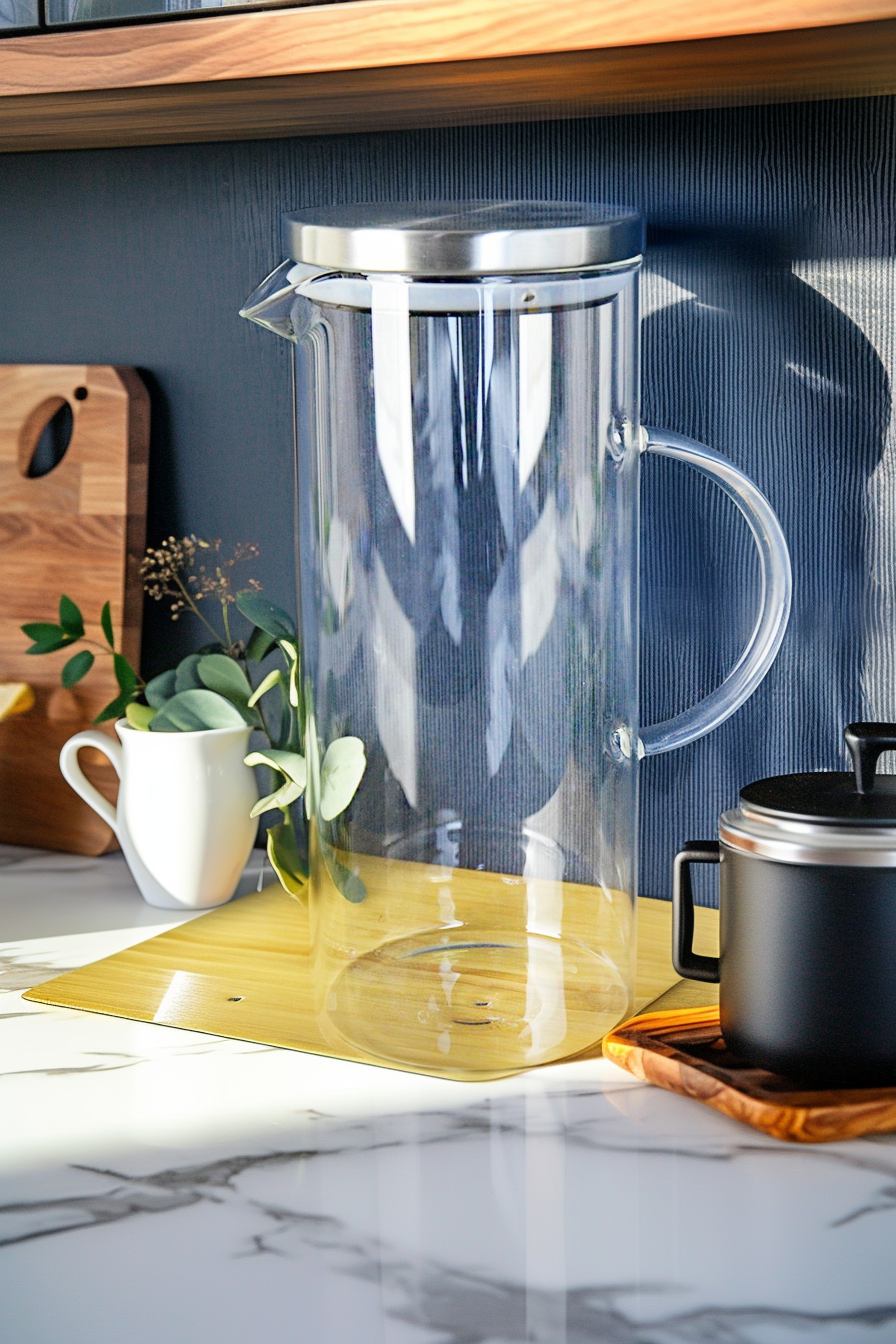 PAÇİ-ALİSA 1500 ML METAL KAPAK CAM SÜRAHİ