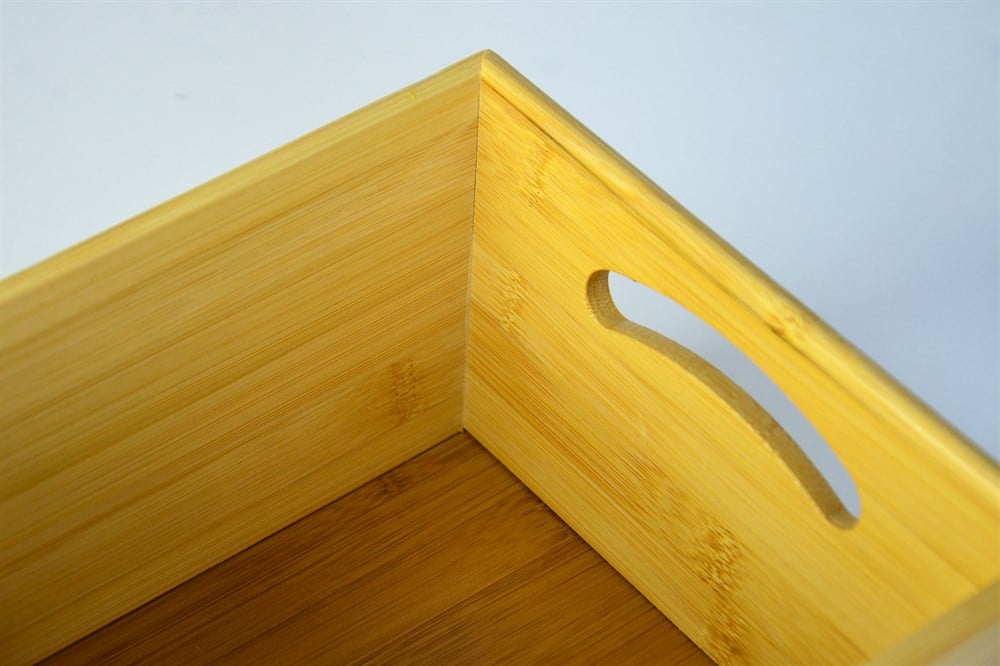 PAÇİ-BAMBU 20*20*12 KARE EKMEK SEPETİ