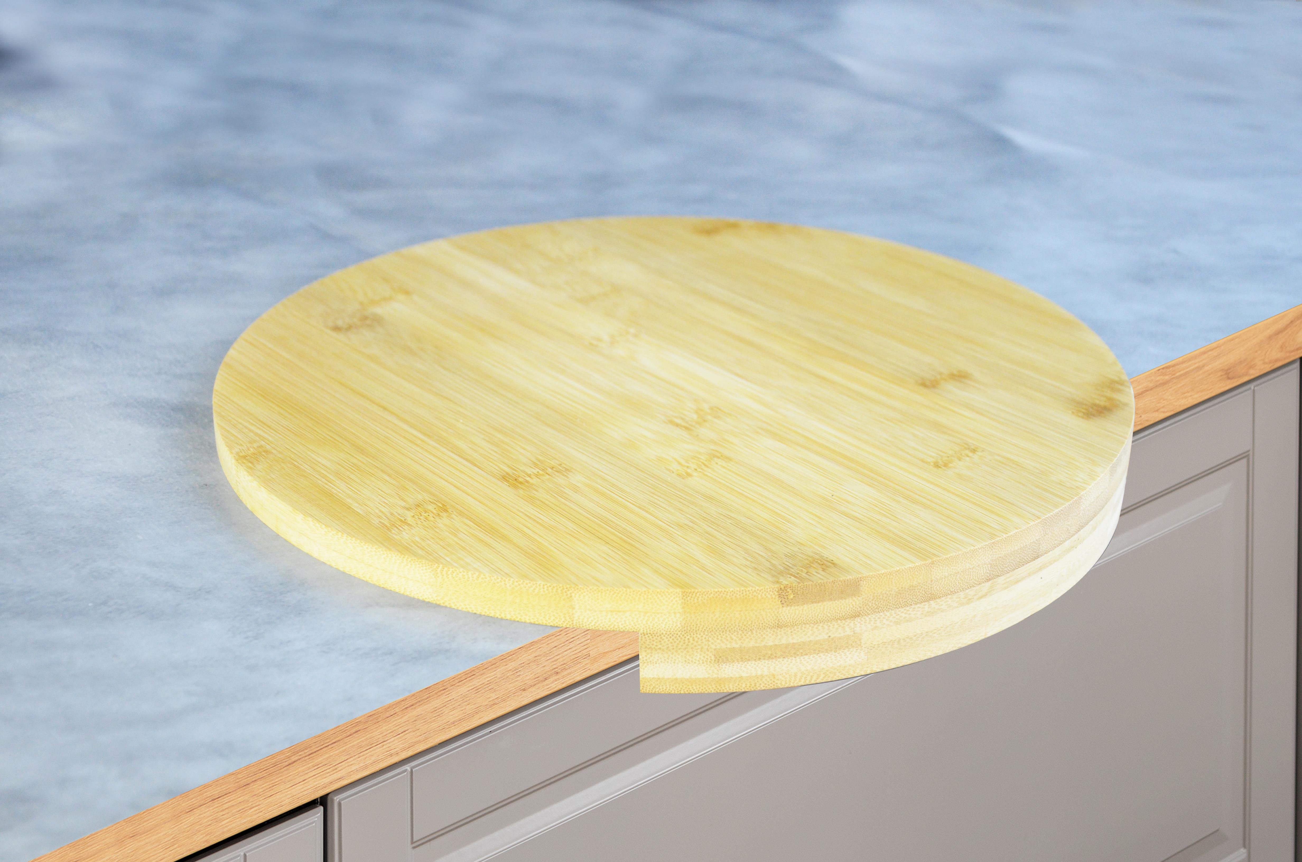 PAÇİ-BAMBU 33 CM TEZGAH ÜSTÜ YUVARLAK KESİM PANOSU