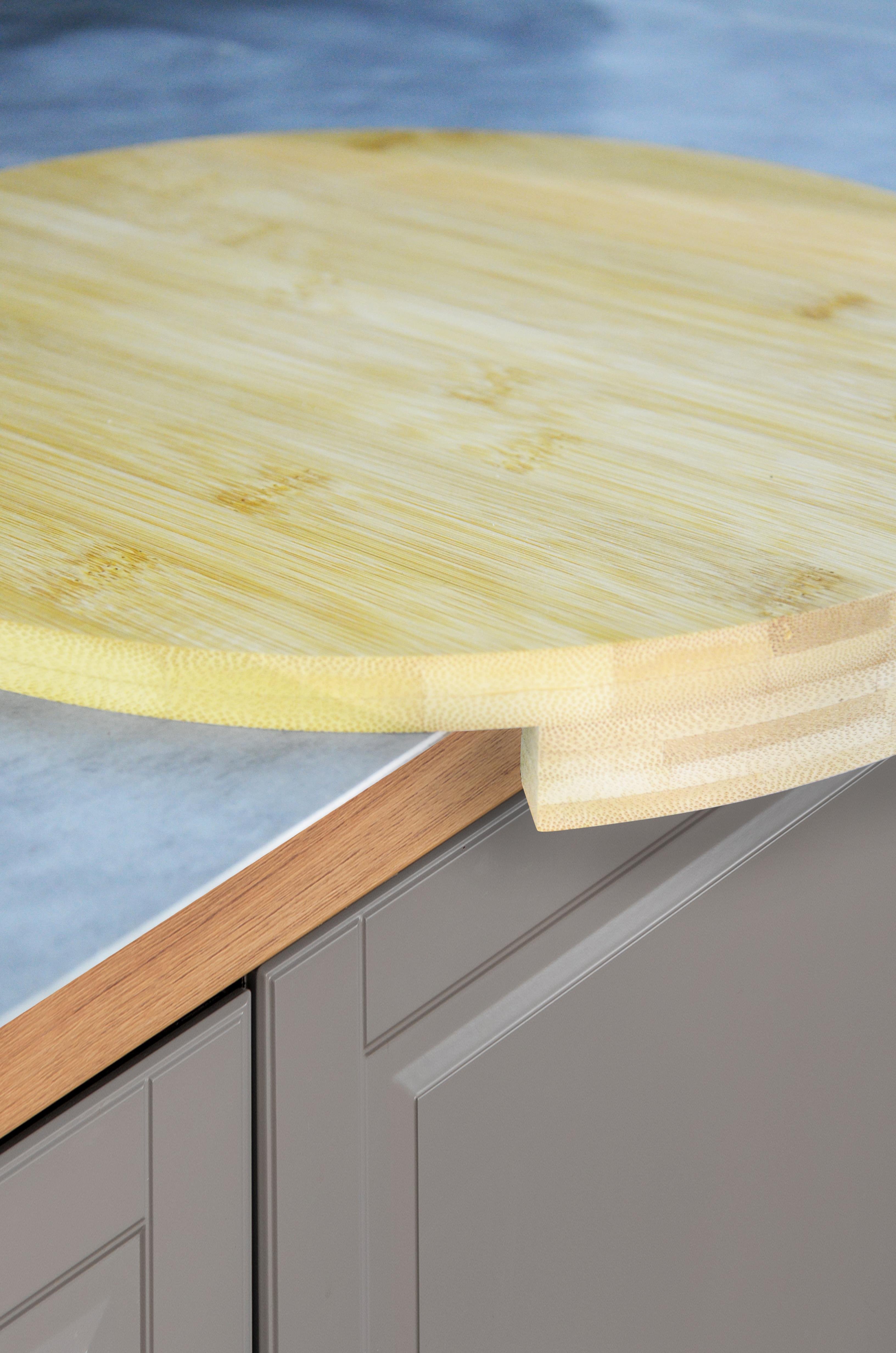 PAÇİ-BAMBU 36 CM TEZGAH ÜSTÜ YUVARLAK KESİM PANOSU