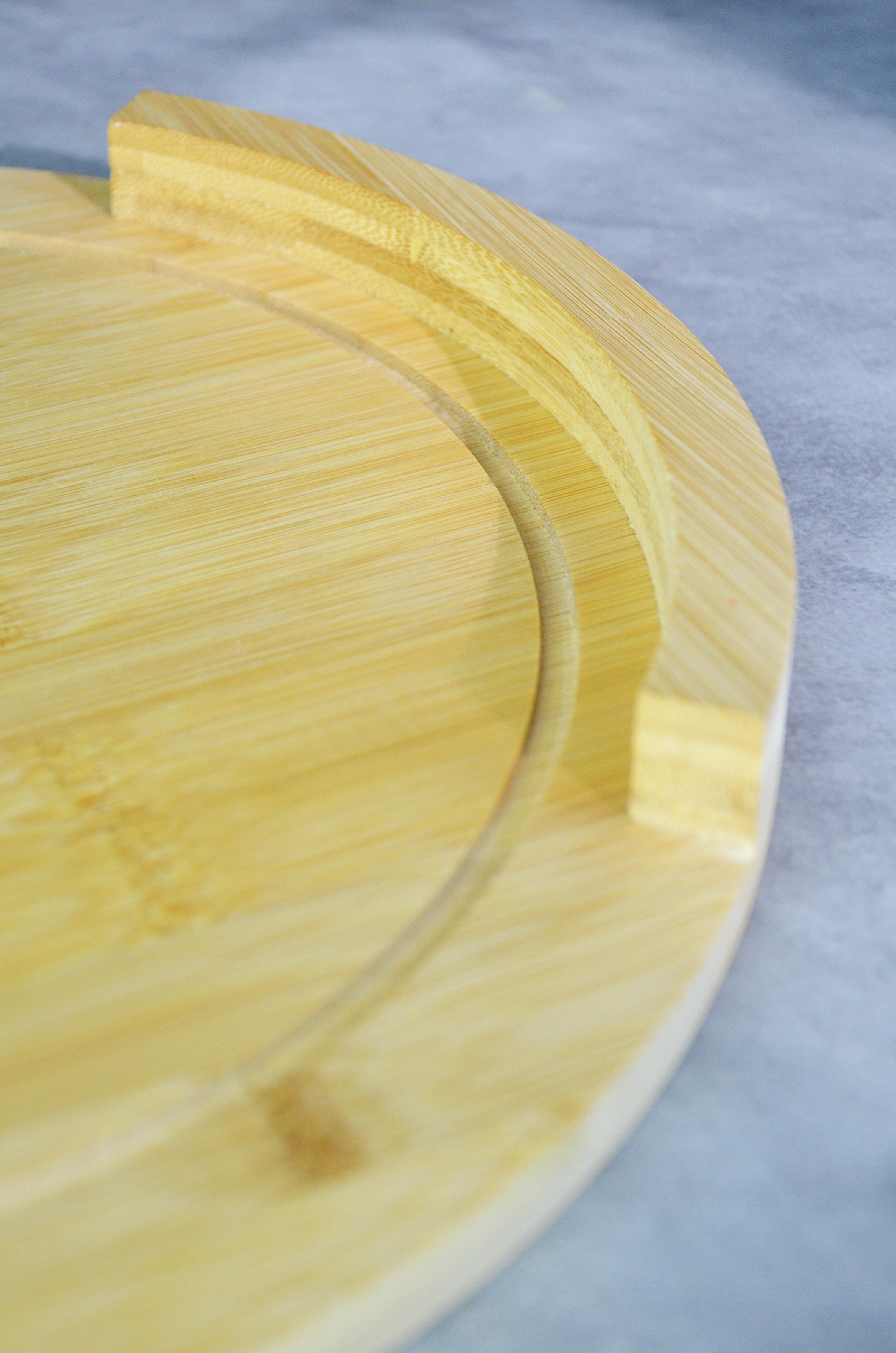 PAÇİ-BAMBU 36 CM TEZGAH ÜSTÜ YUVARLAK KESİM PANOSU