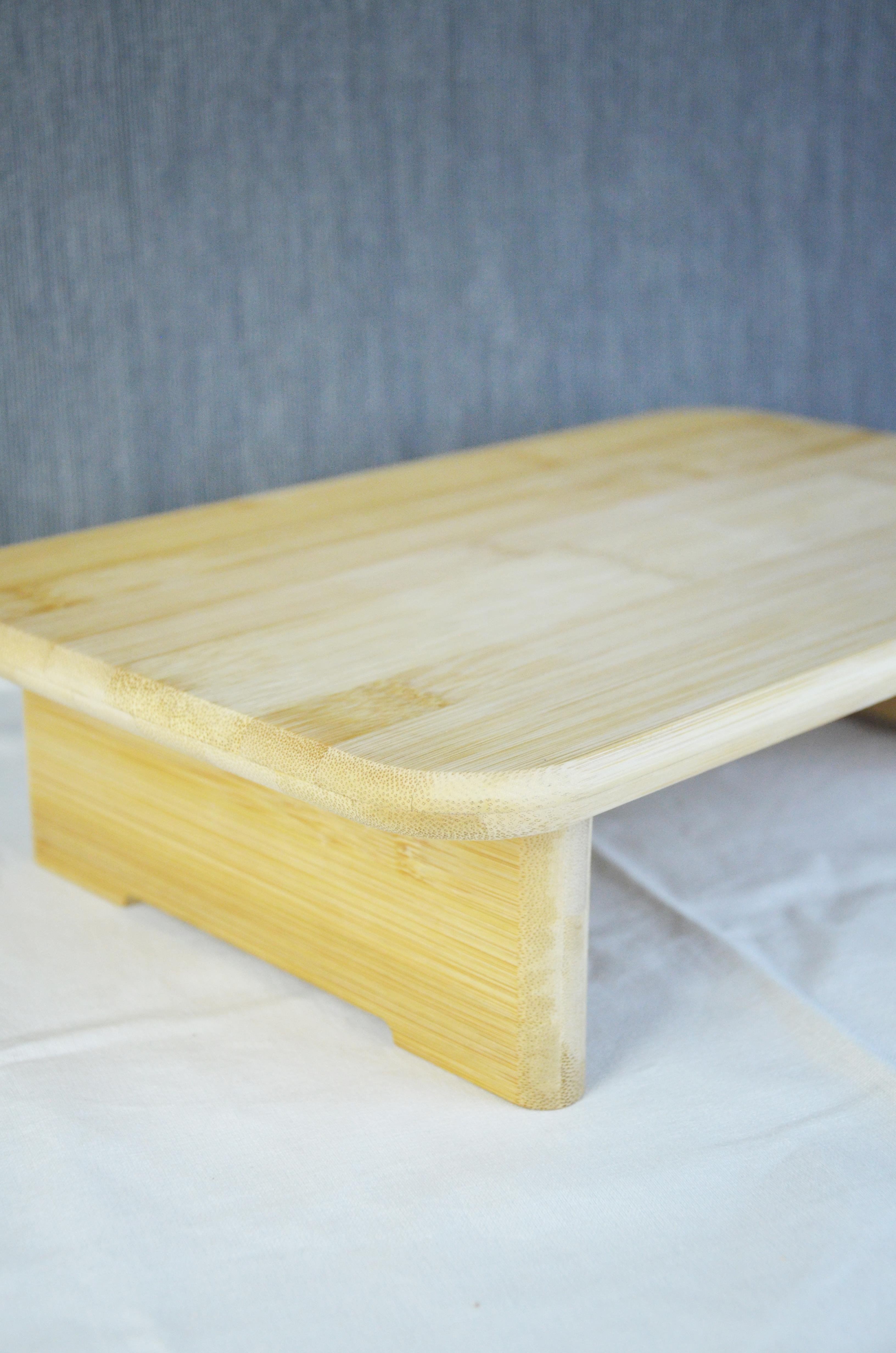 PAÇİ-BAMBU 40x26 CM AYAKLI DİKDÖRTGEN KESİM PANOSU