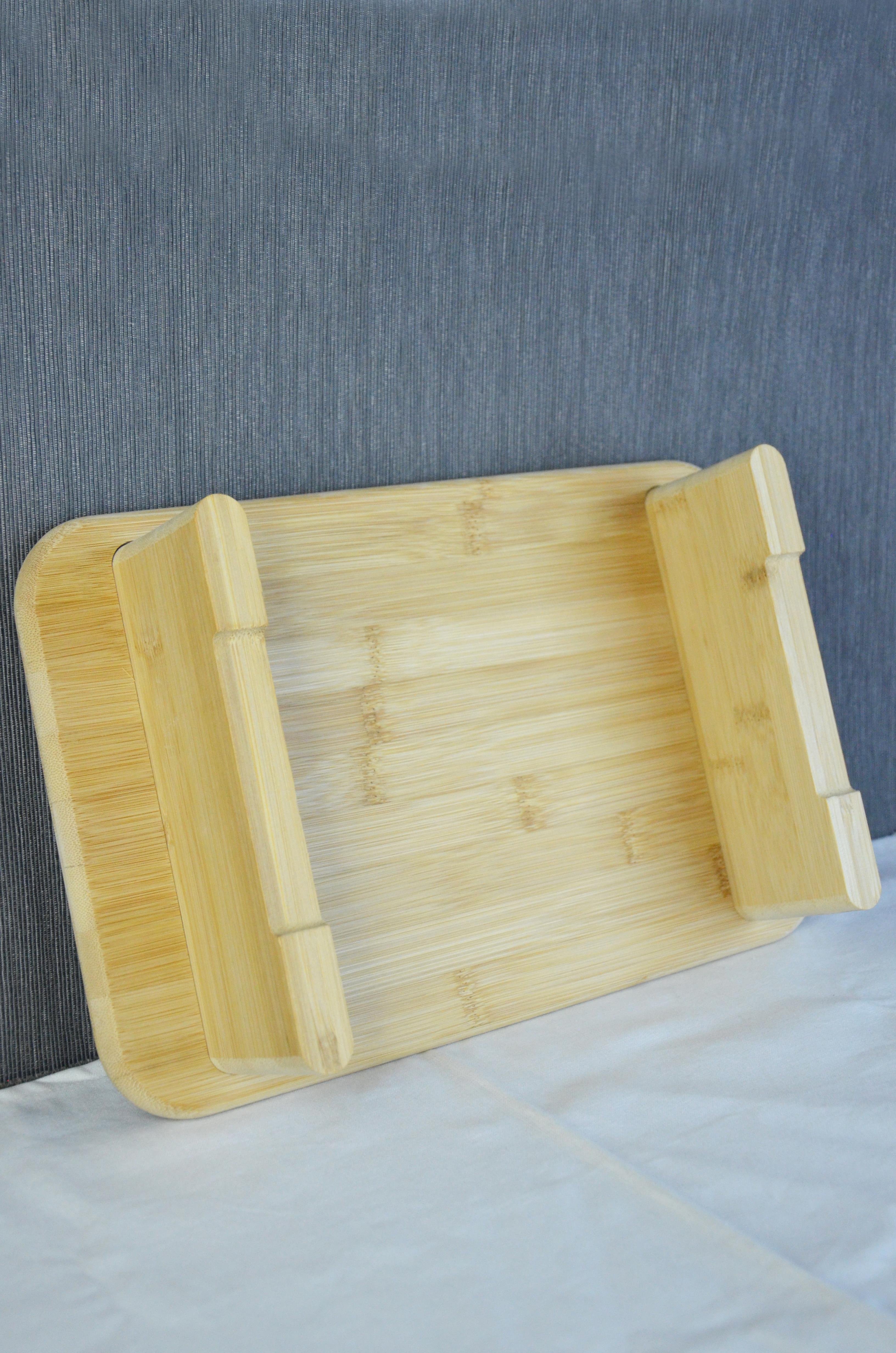 PAÇİ-BAMBU 40x26 CM AYAKLI DİKDÖRTGEN KESİM PANOSU