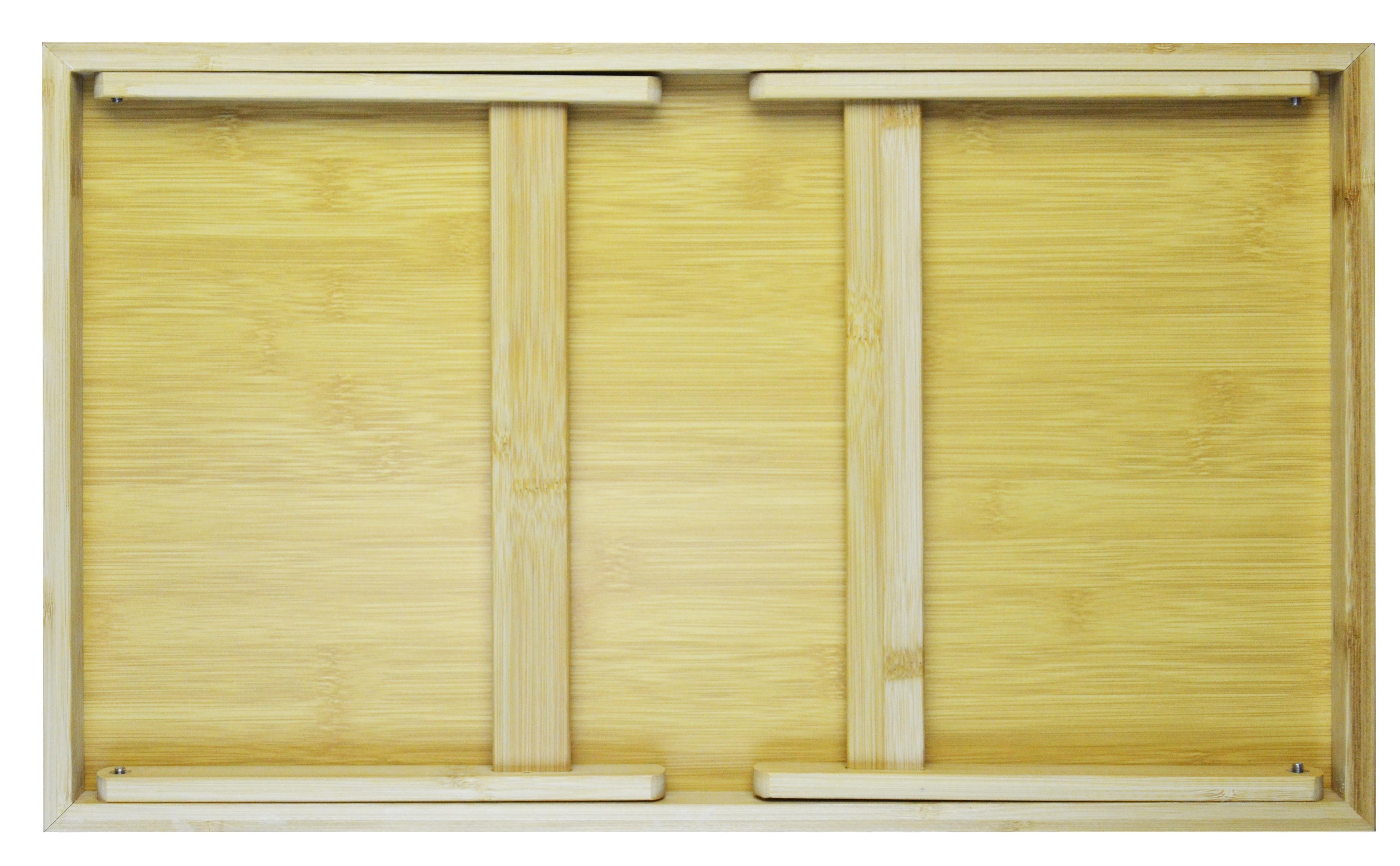 PAÇİ-BAMBU 50x30 CAMLI AYAKLI DEKORATİF KEYİF TEPSİ