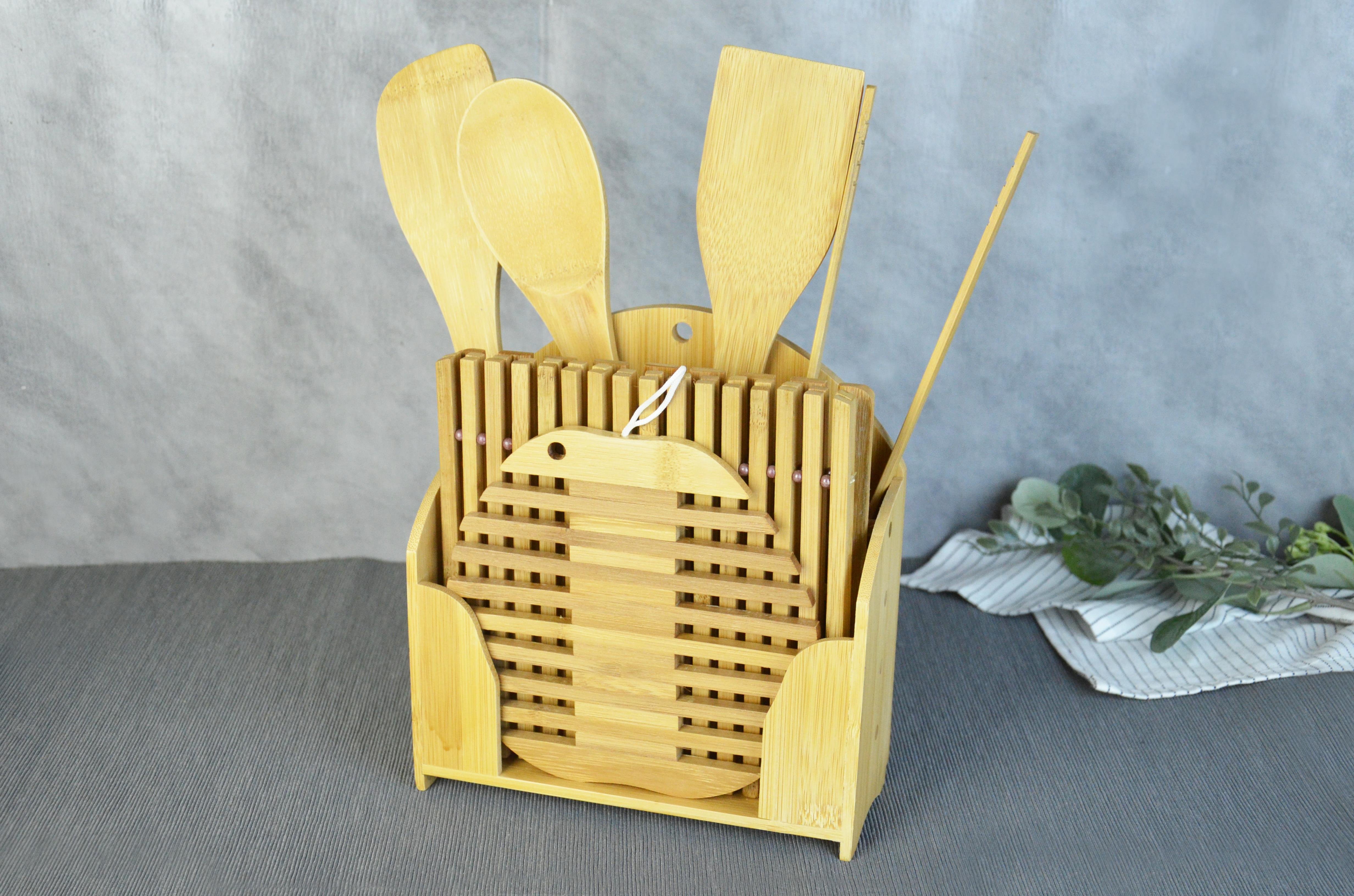 PAÇİ-BAMBU 9 PARÇA KAŞIKLI NİHALE SETİ