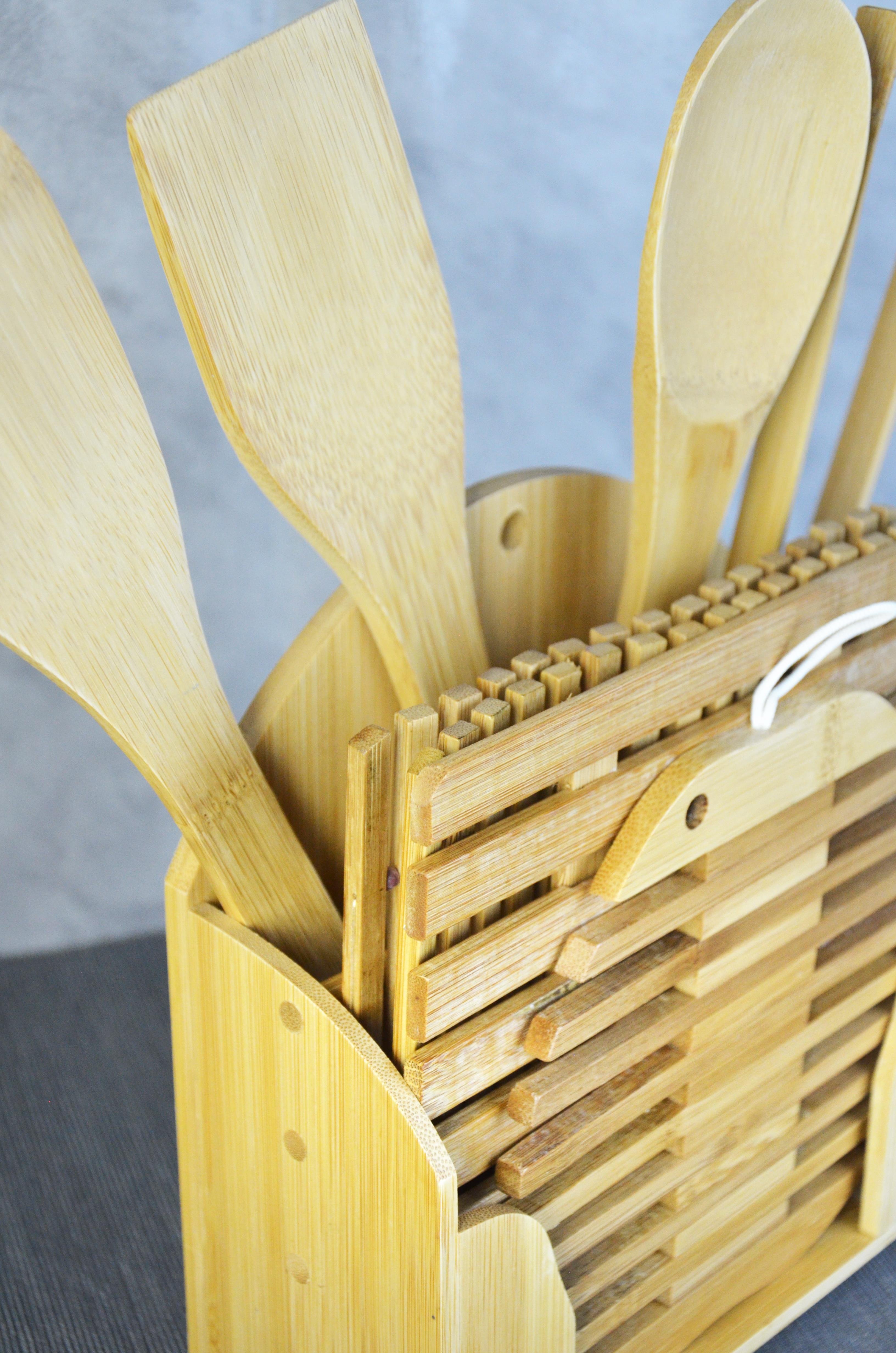 PAÇİ-BAMBU 9 PARÇA KAŞIKLI NİHALE SETİ