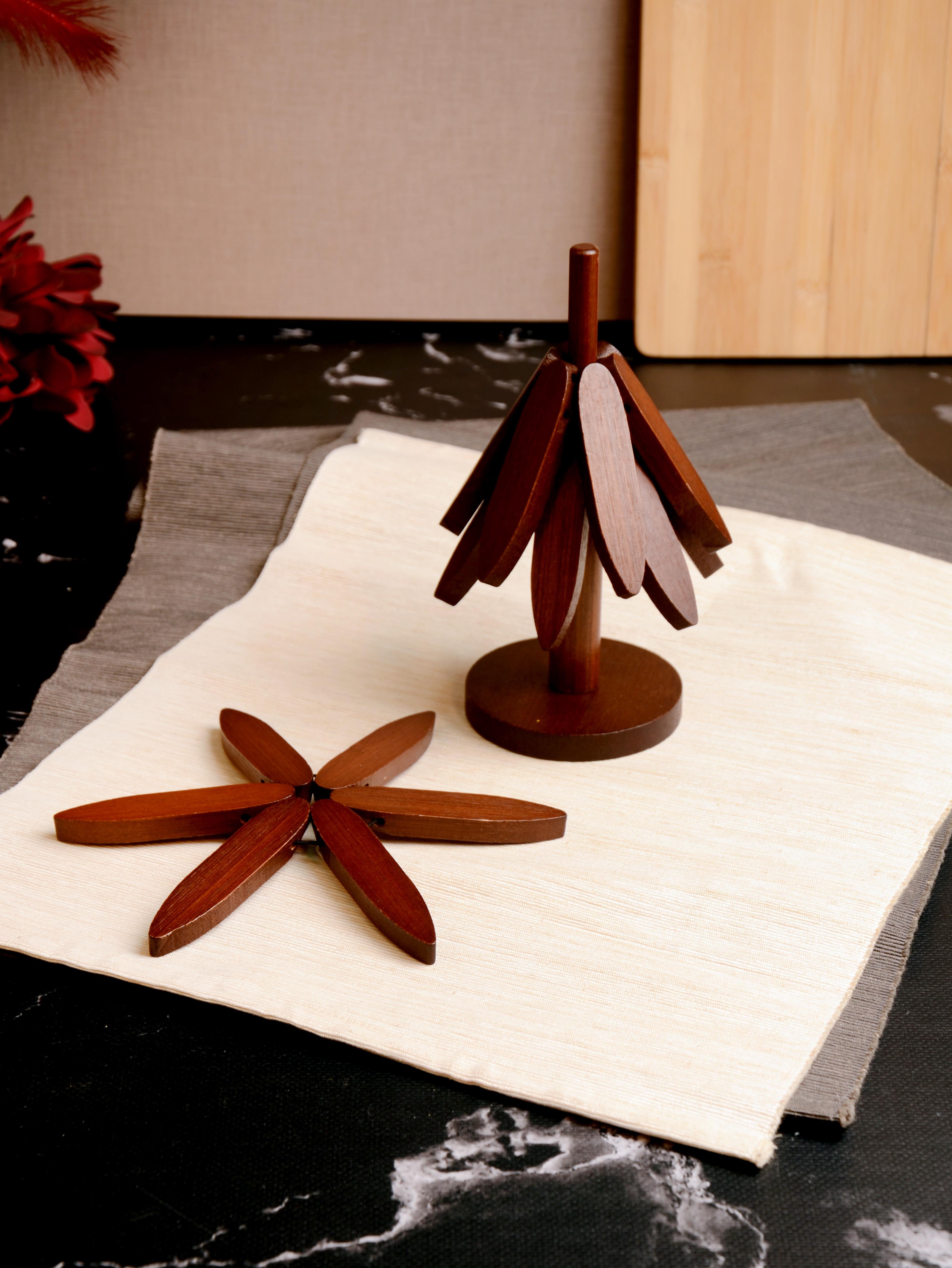 PAÇİ-BAMBU BARDAK TABAK ALTI