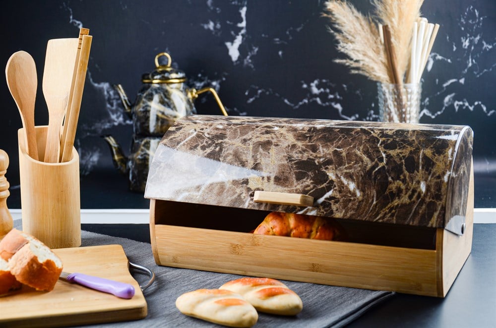 PAÇİ-BAMBULU BRETTA MERMER DSN LÜX EKMEK DOLABI