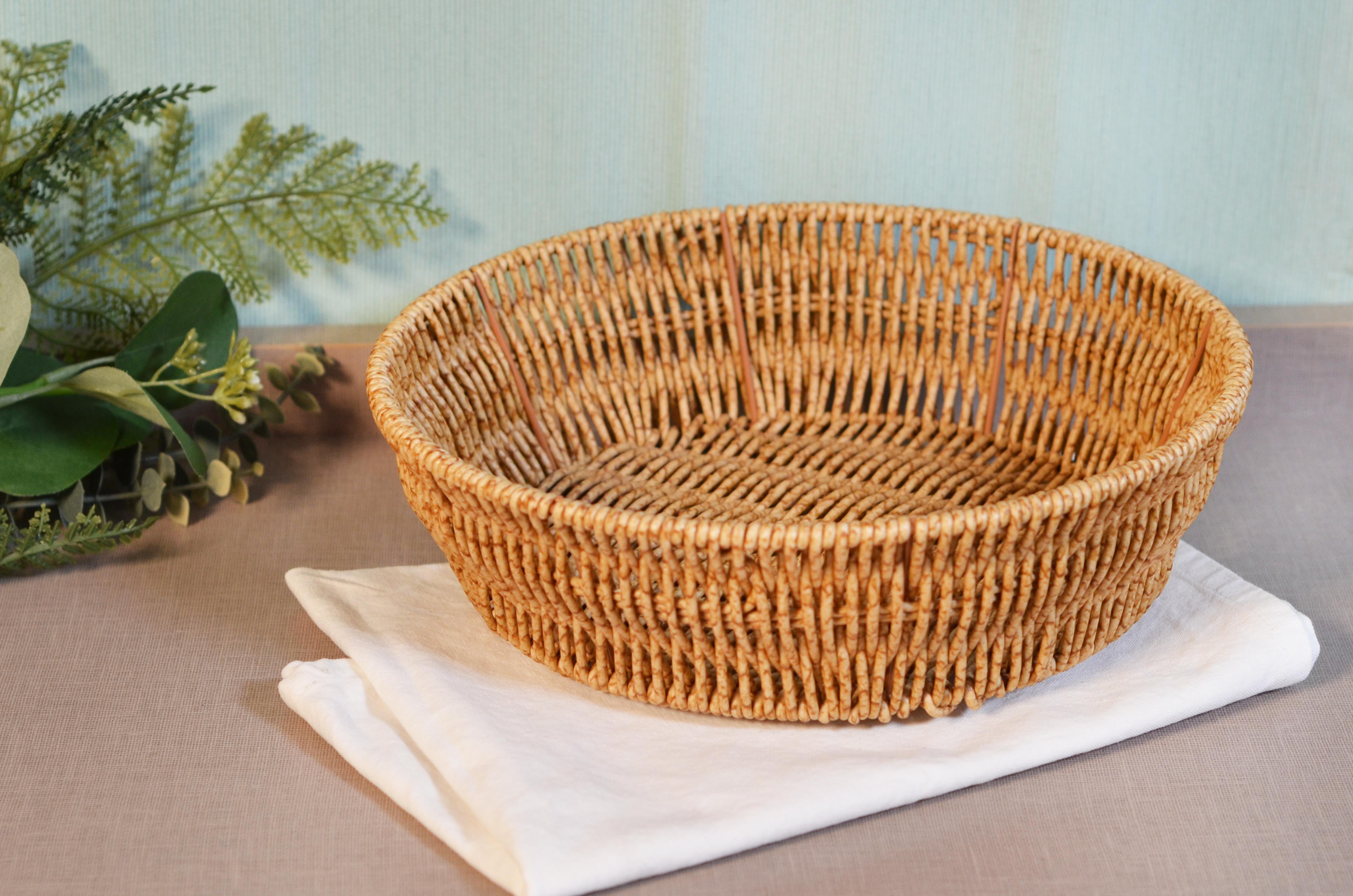 PAÇİ-BÜYÜK YUVARLAK EKMEK SEPETİ