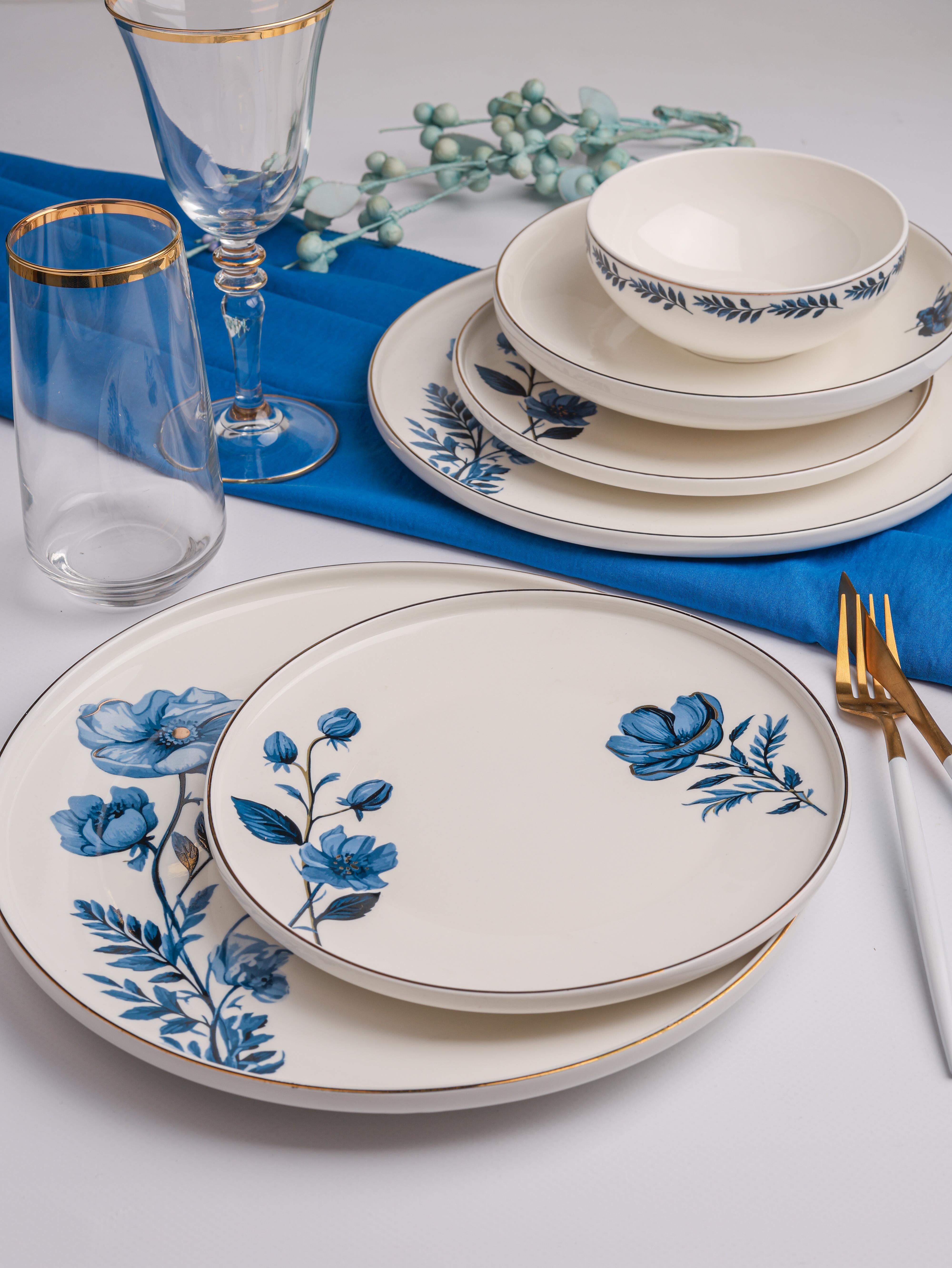 PAÇİ-CLODİA 24 PARÇA ÇİÇEKLİ YEMEK TAKIMI